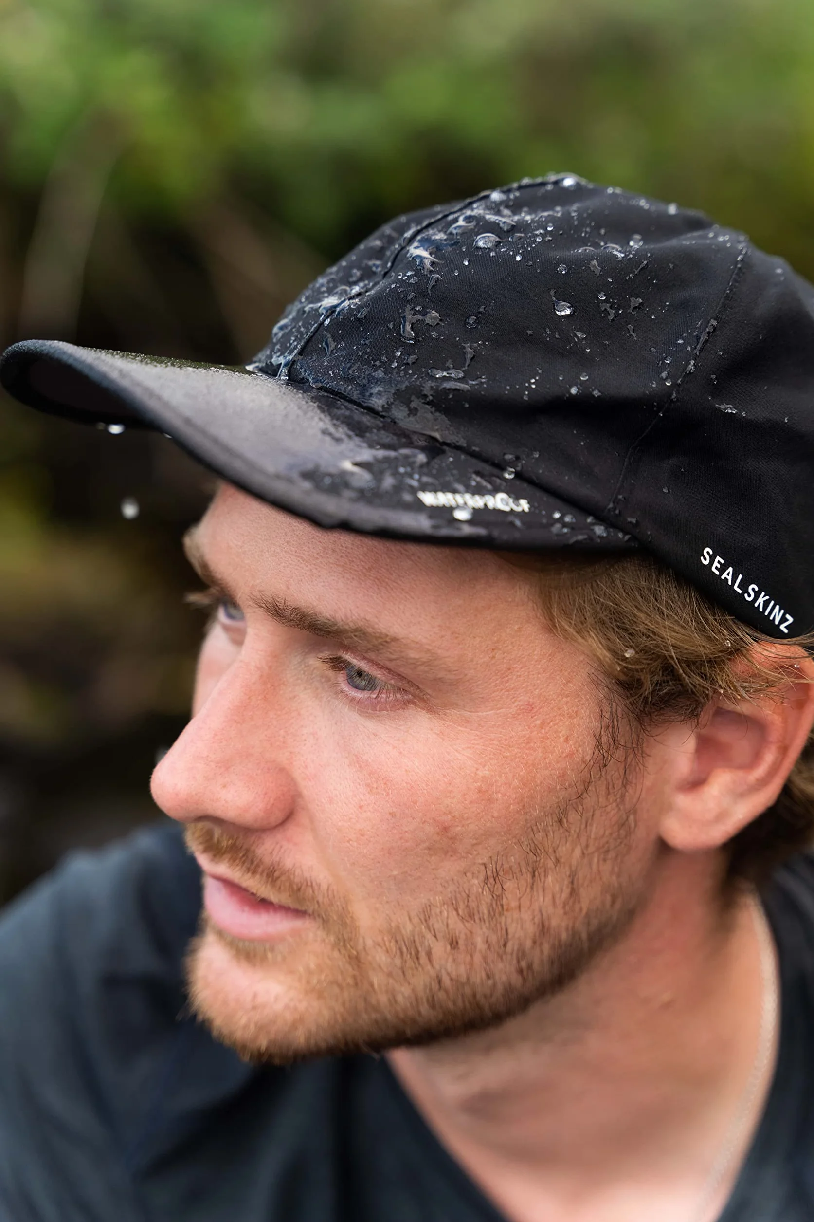 SEALSKINZ Standardowa wodoodporna czapka unisex na każdą pogodę, czarna, jeden rozmiar