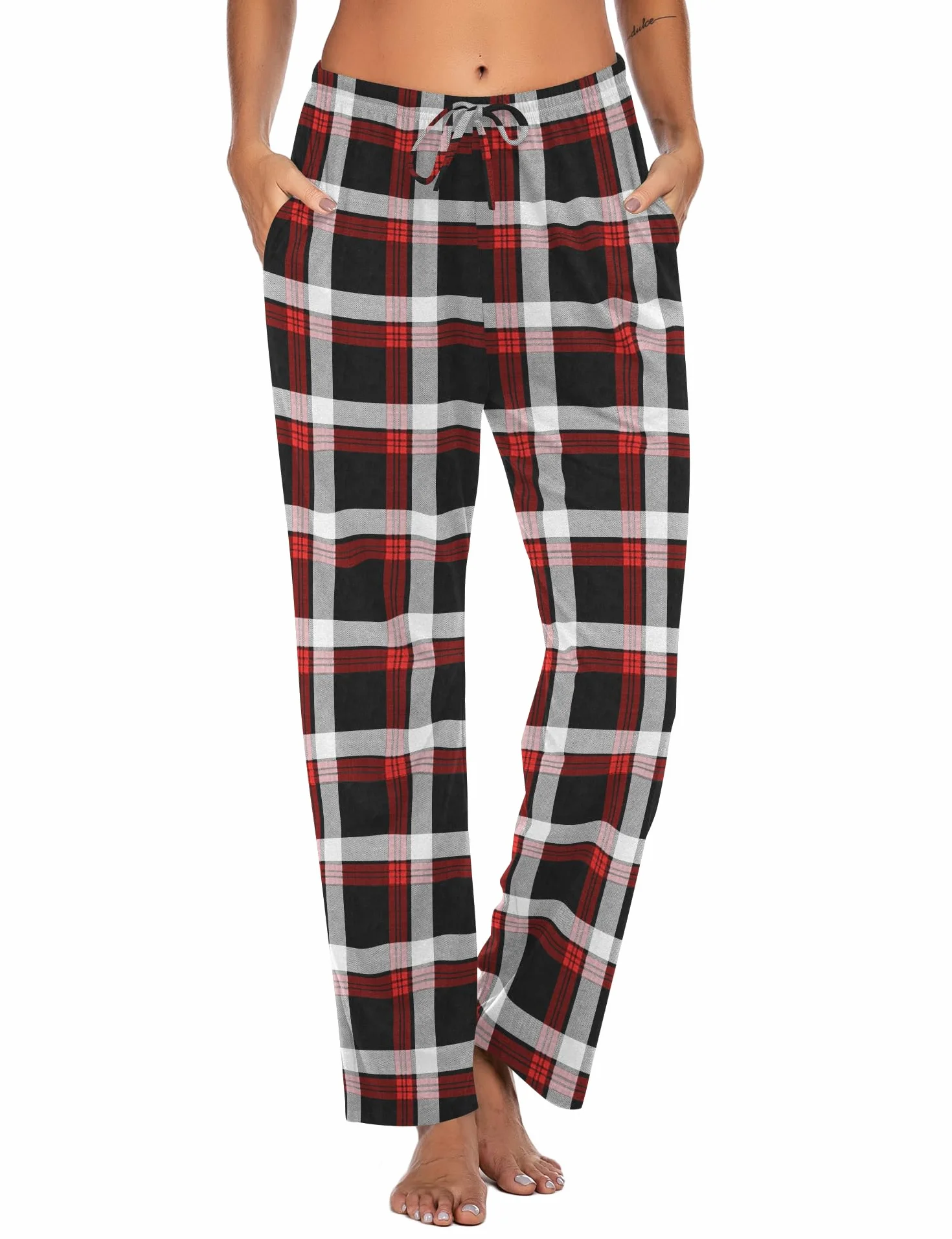 Damskie spodnie od piżamy, spodenki damskie, letnie spodnie do spania, miękka bielizna nocna, jogging, joga, w paski, szorty z elastyczną talią i kieszeniami S-XXL