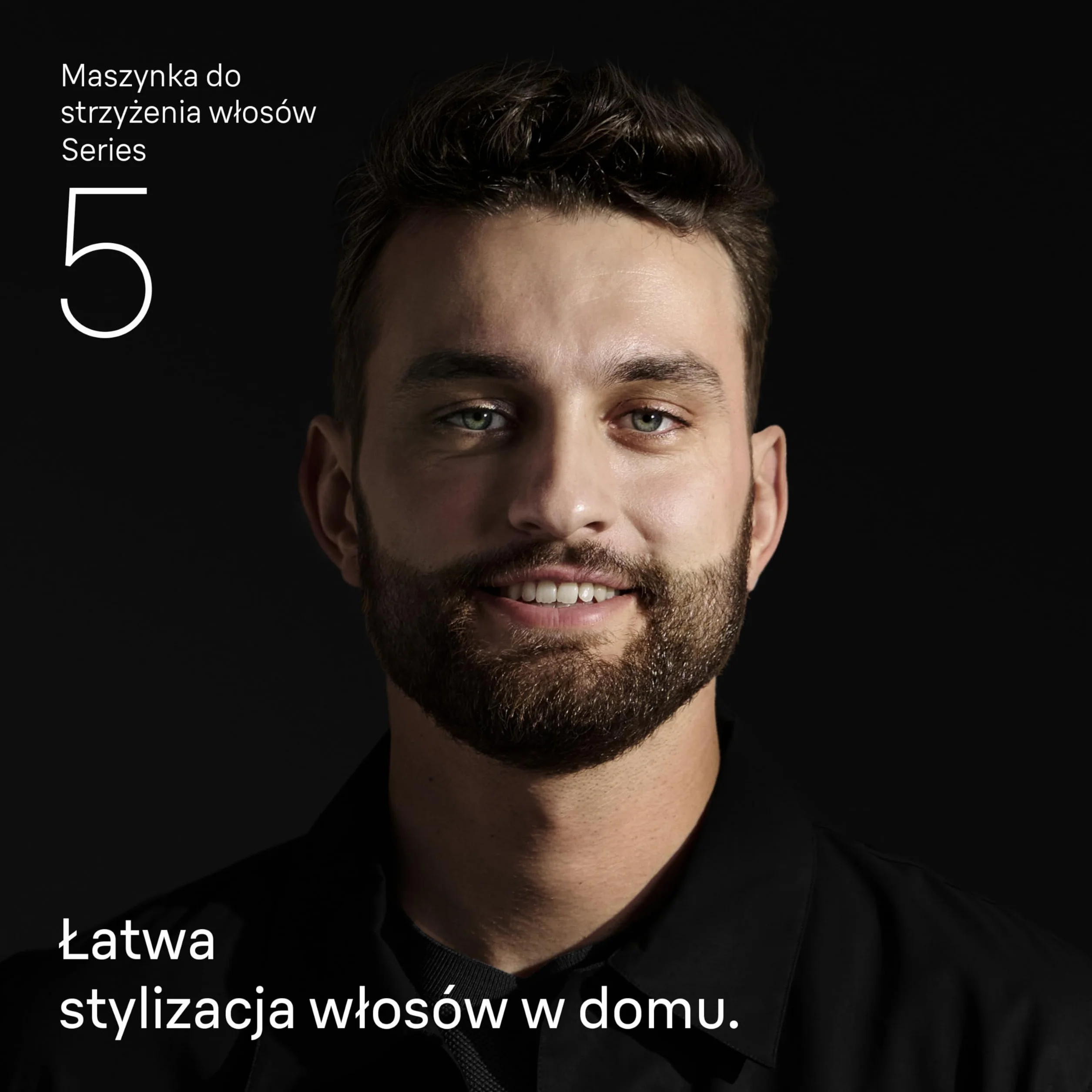 Braun Series 5 Maszynka do strzyżenia włosów, +4 przyrządy do stylizacji, niezawodne ostrze, 17 ustawień długości, przełącznik blokady, 50-minutowy czas działania, możliwość mycia, HC5550, niebieska