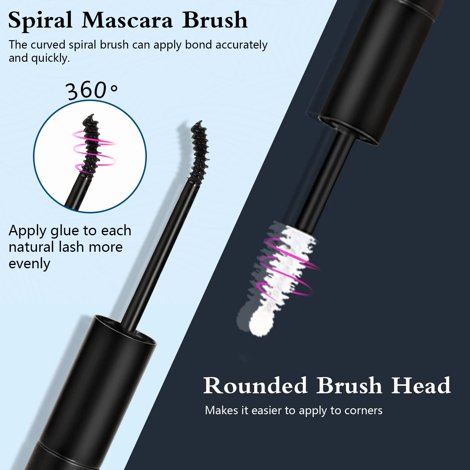 Obeyalash Lash Bond and Seal 10ml Strong Hold 48 Hours Waterproof Latex-free Cluster Lash Glue 2 IN 1
