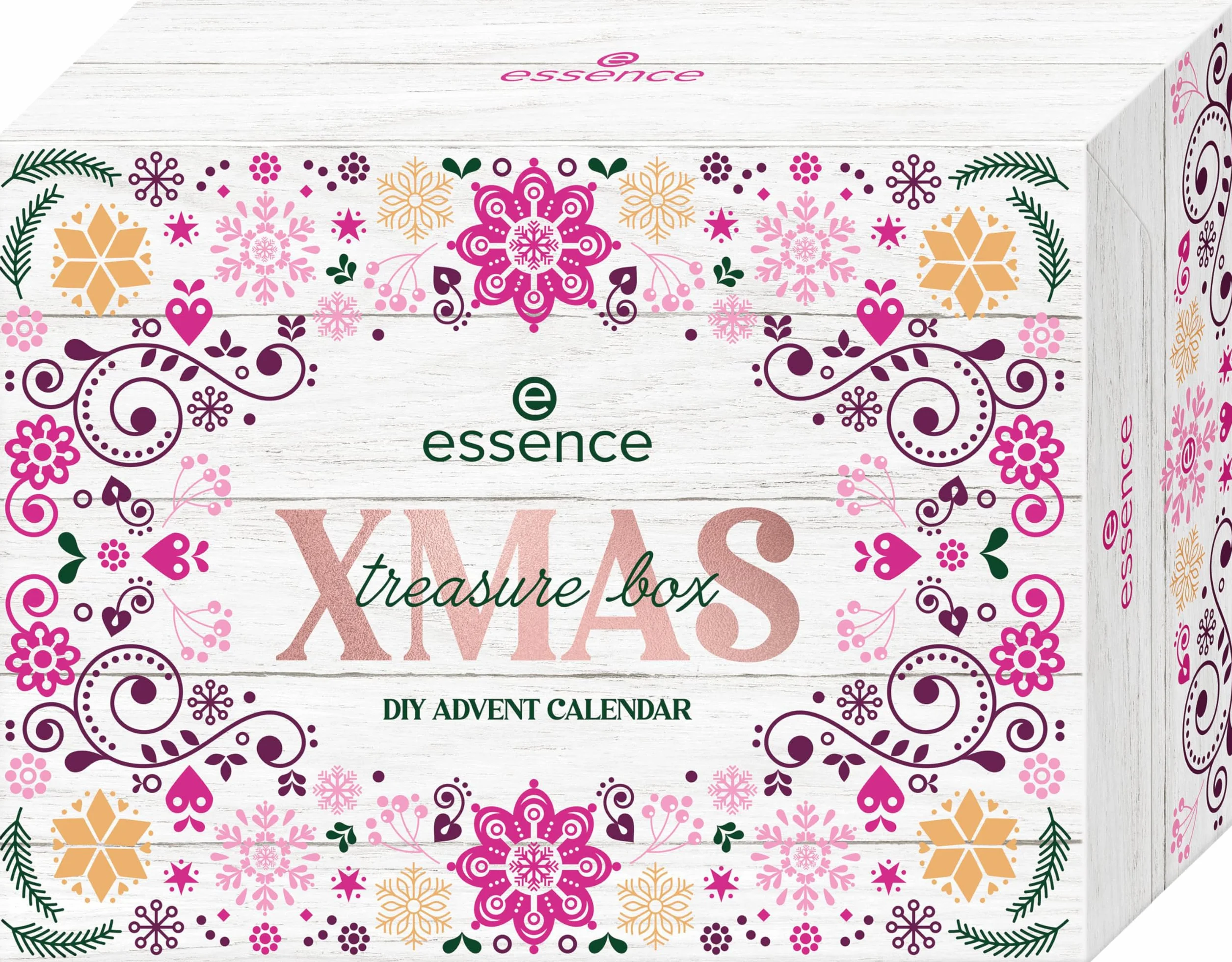 essence Kalendarz adwentowy XMAS treasure box DIY ADVENT CALENDAR