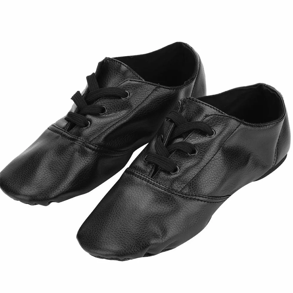 Alomejor Jazz Dance buty wysokiej jakości PU Jazz buty elastyczne Slip-On Jazz buty dla dorosłych