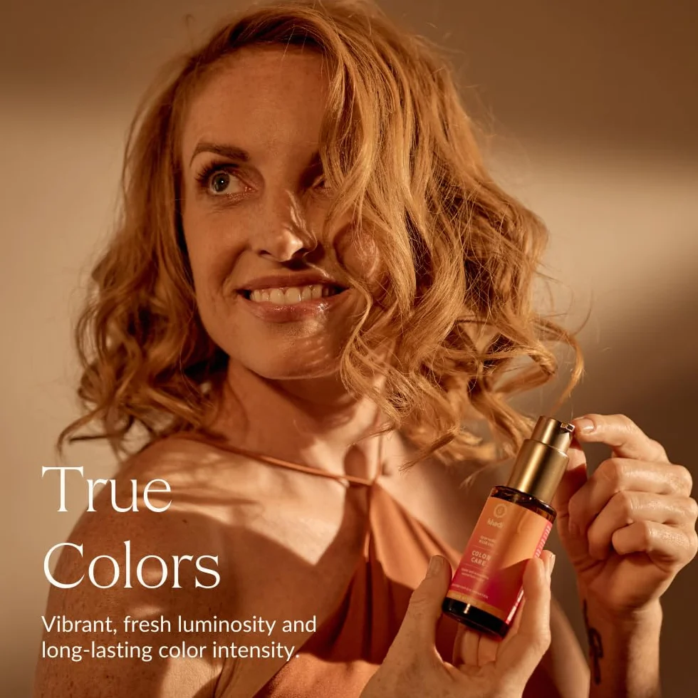 khadi COLOR CARE Ajurwedyjski olejek do włosów, kuracja utrwalająca kolor, ochrona UV, 50ml
