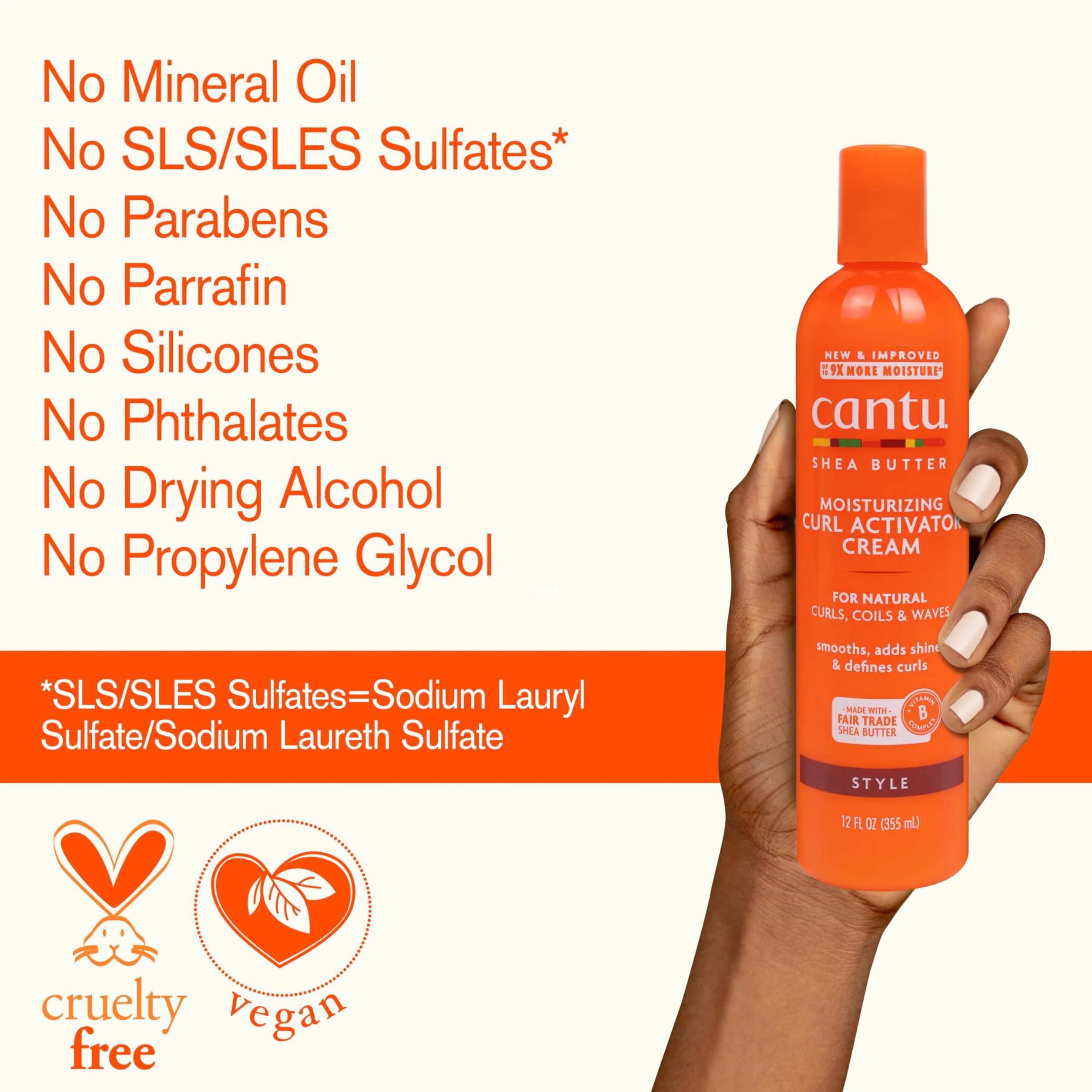 Cantu Masło shea Activator Curl do naturalnych włosów, 12 oz