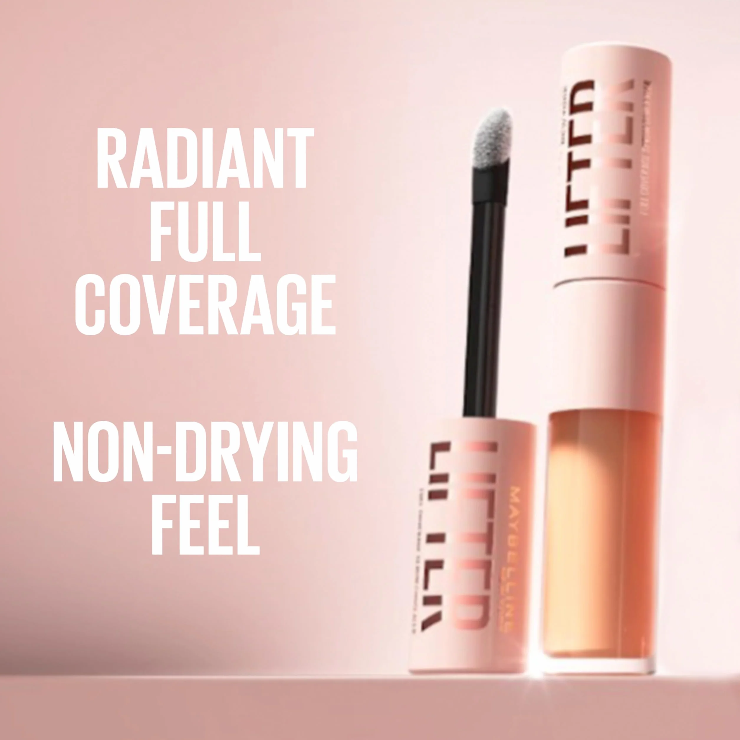 Maybelline New York korektor do twarzy Lifter Concealer, do wszystkich rodzajów skóry, formuła nawilżająca, z kofeiną i peptydami, odcień: 30, 11 ml
