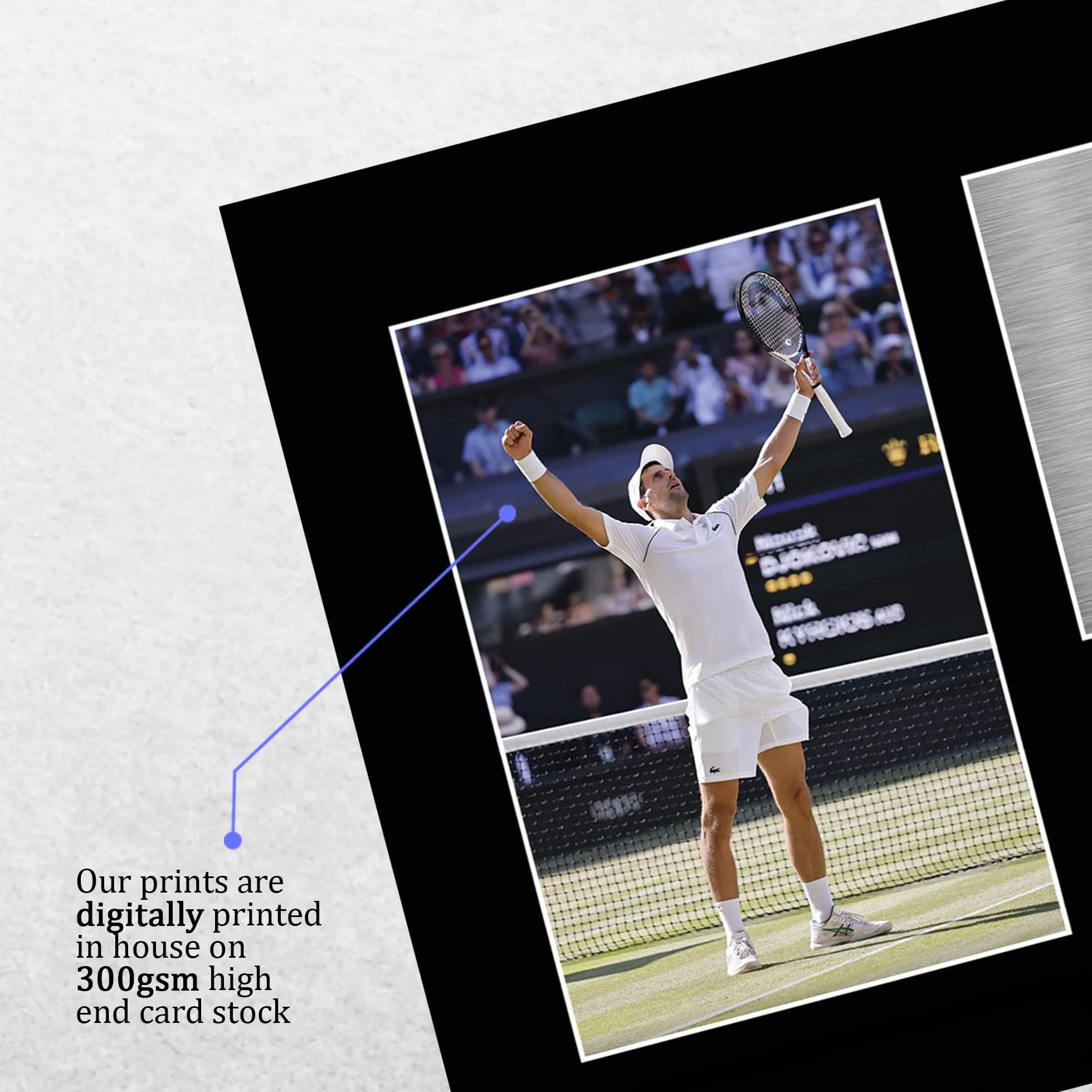 HWC Trading Serbian Champion Prezenty Drukowane Podpisane Zdjęcie Z Autografem Dla Fanów Tenis Pamiątek - A4