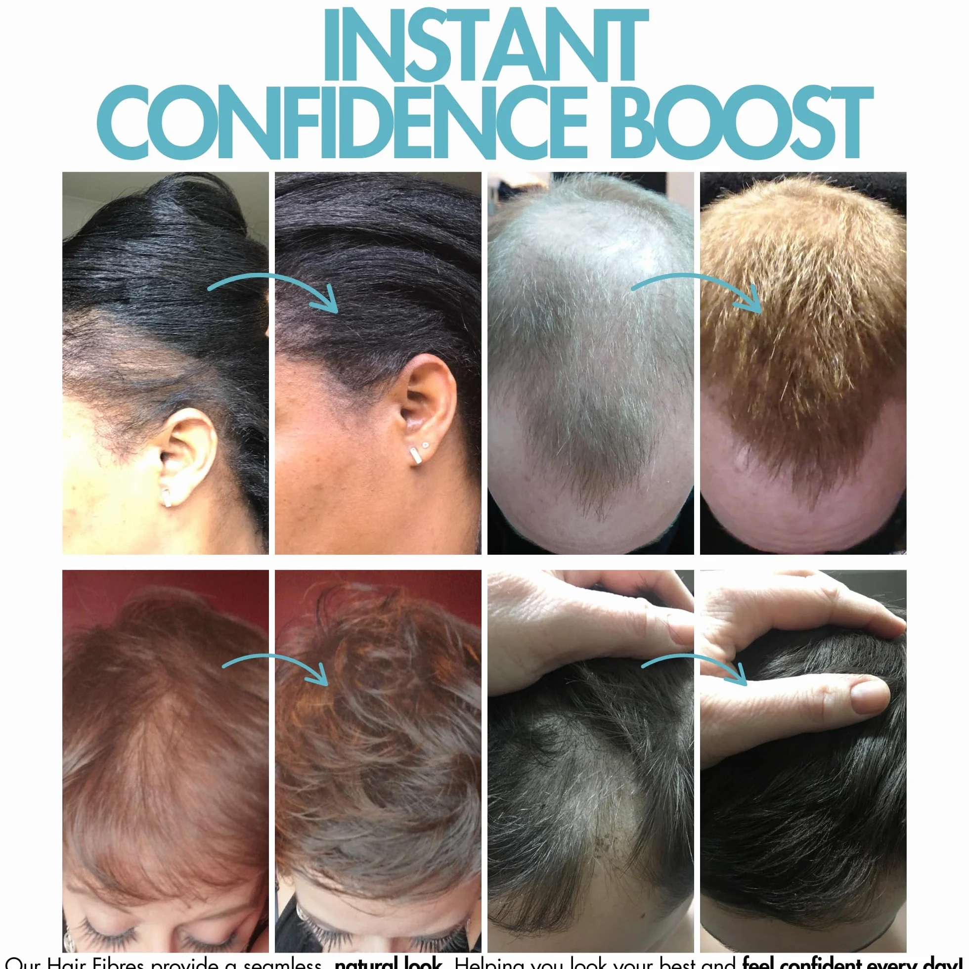 Hair Genetics® Advanced Keratin Hair Fibers – duży wkład 22 g, naturalna koncepcja, aby zaoszczędzić pieniądze, profesjonalny korektor do wypadania włosów, dla mężczyzn i kobiet (ciemnobrązowy)