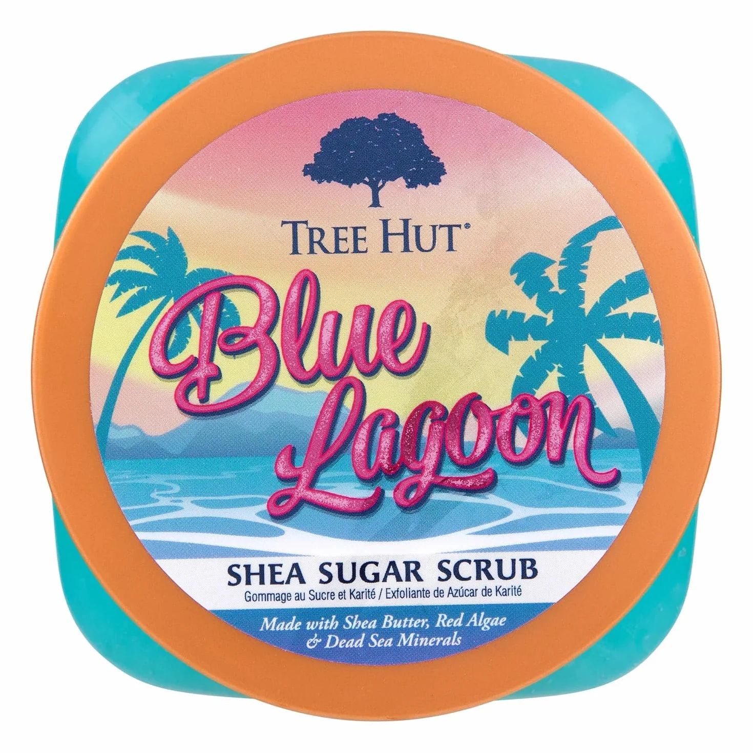Tree Hut Blue Lagoon Peeling Cukrowy do Ciała 510 g
