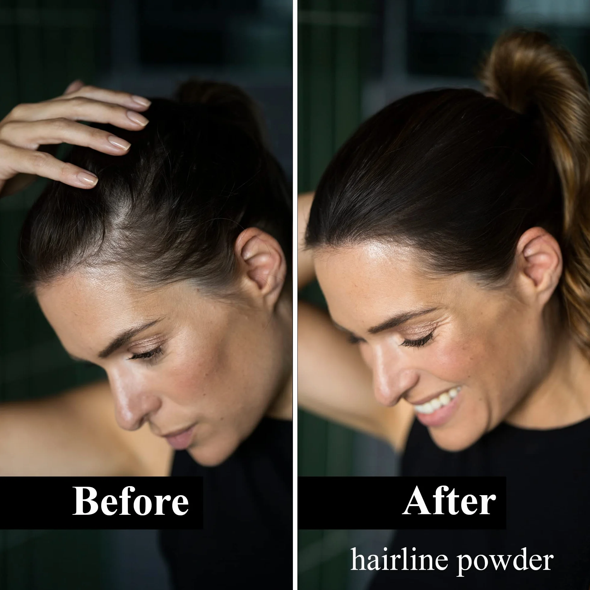 LEON MIGUEL Hairline Powder Puder do nasady wodoodporny jasnobrązowy