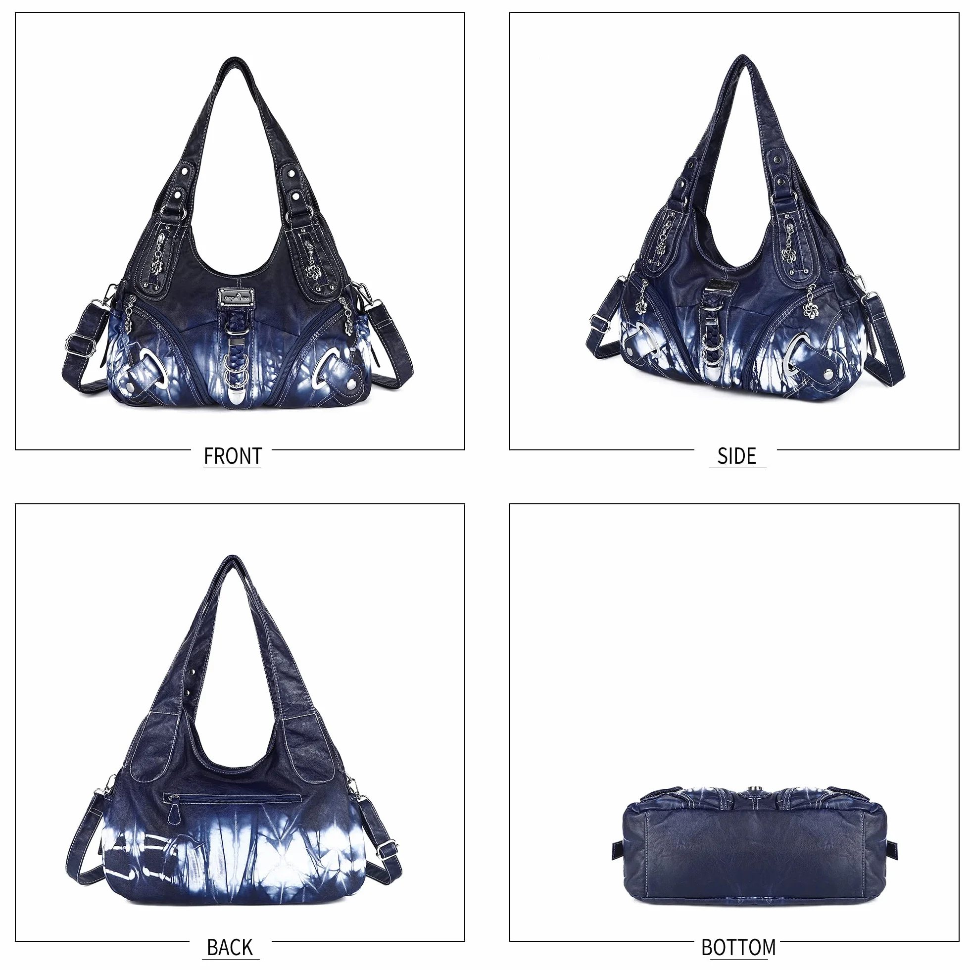 Angel Kiss Torby Hobo Moda Wszechstronna Prosta Codzienna Podróż Kobiety Ak11282