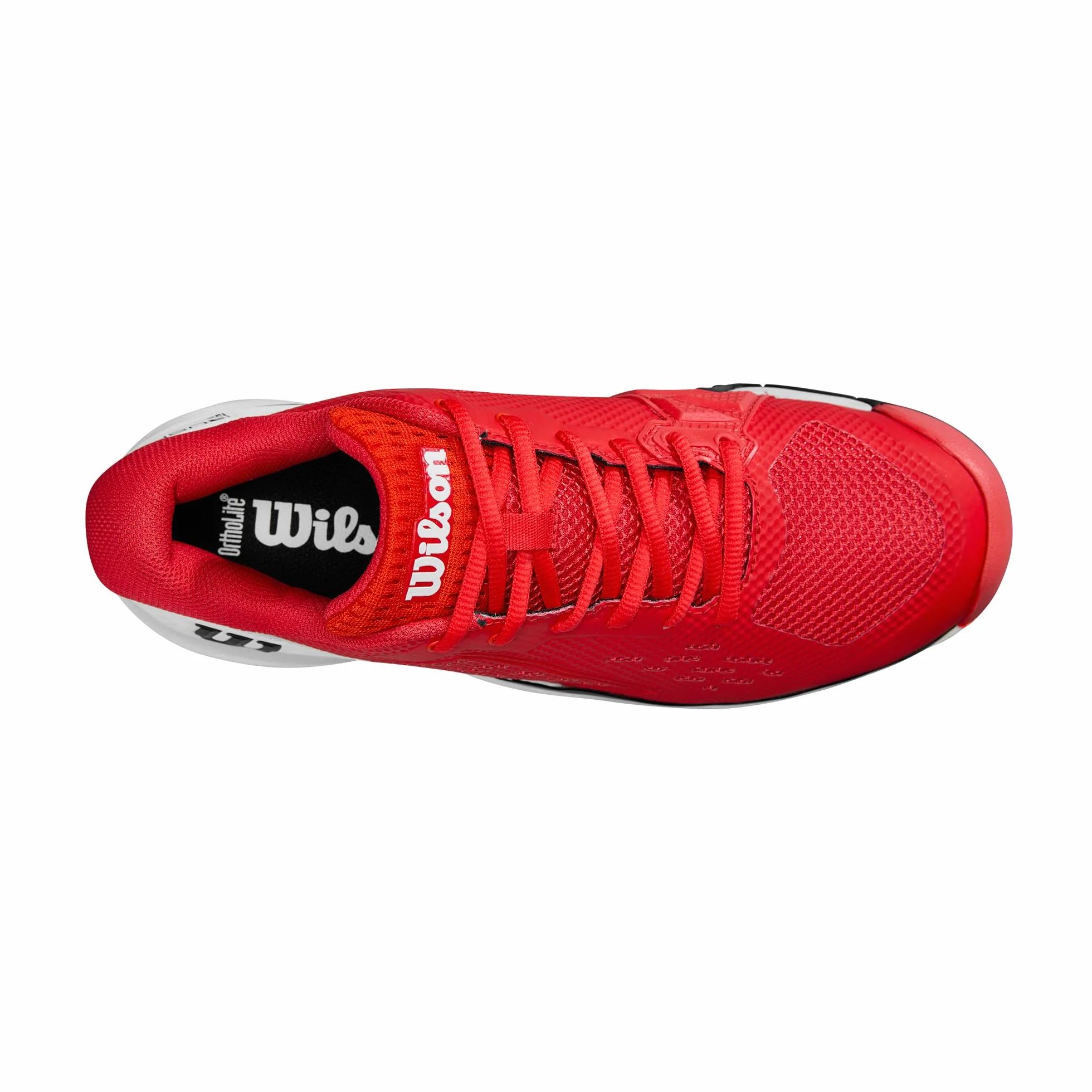 Wilson Męskie buty tenisowe Rush PRO ACE, podczerwień/białe/czarne, 42 EU, Podczerwień, biały, czarny, 9 UK