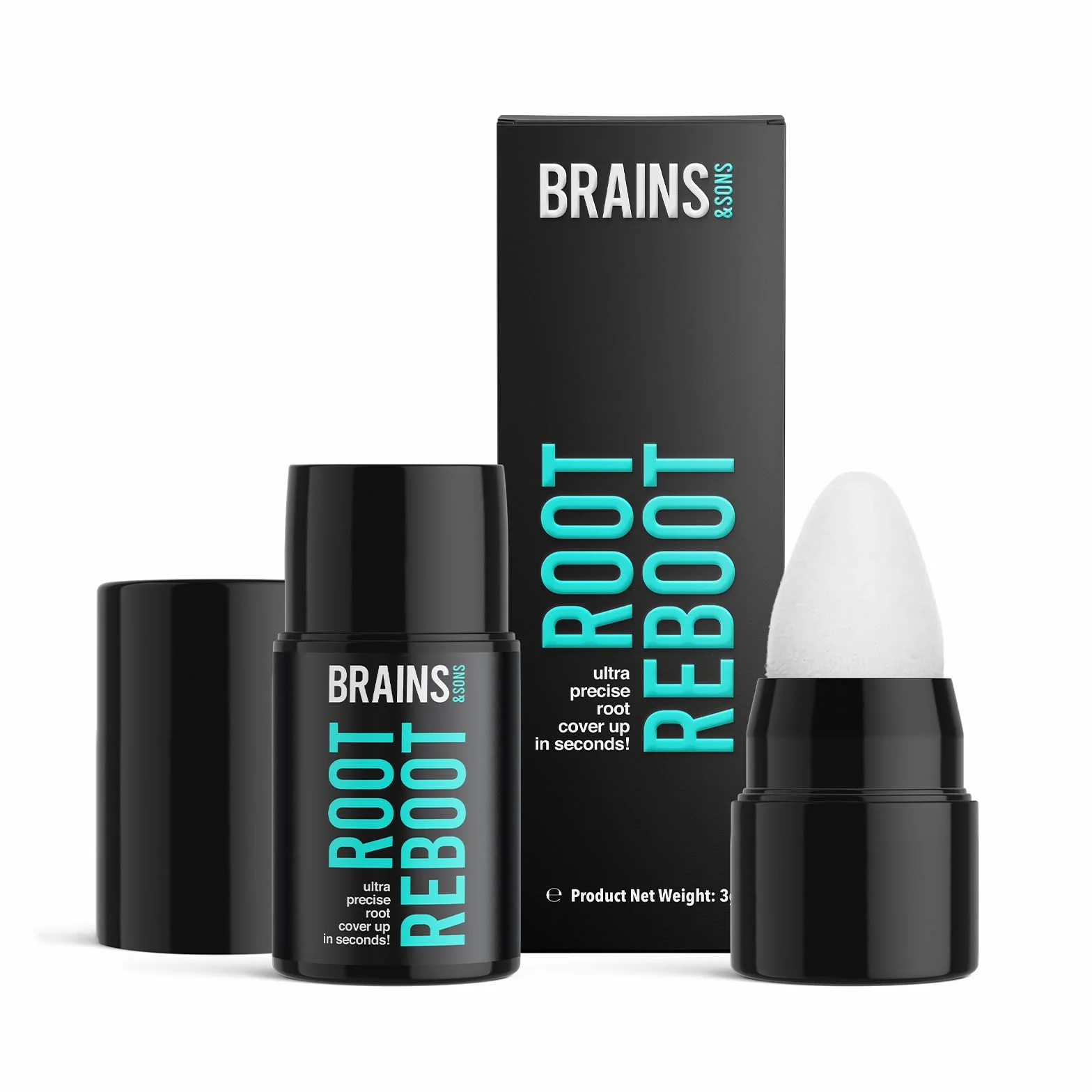 Brains Puder do włosów korektor zagęszczający wodoodporny