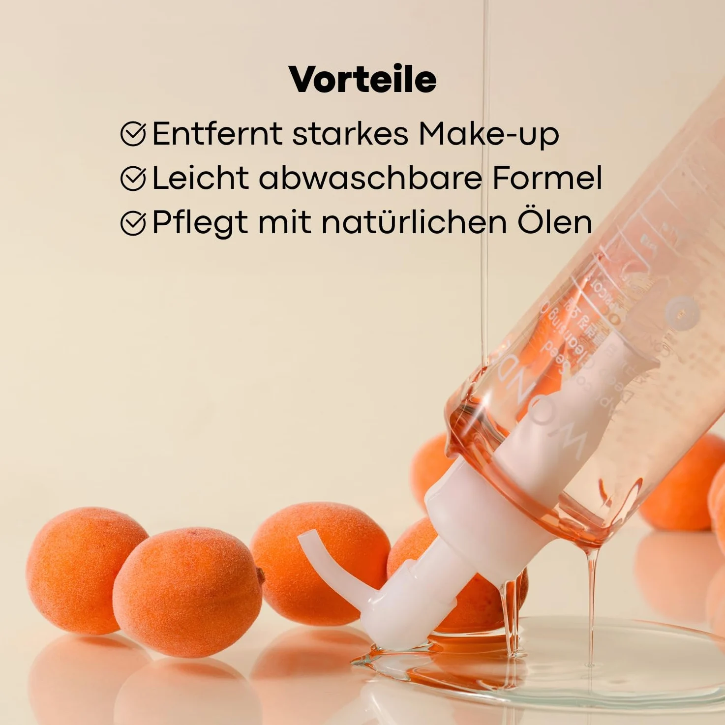 TONYMOLY Wonder olejek do czyszczenia pestek moreli, 190 ml, głębokie oczyszczanie i nawilżanie