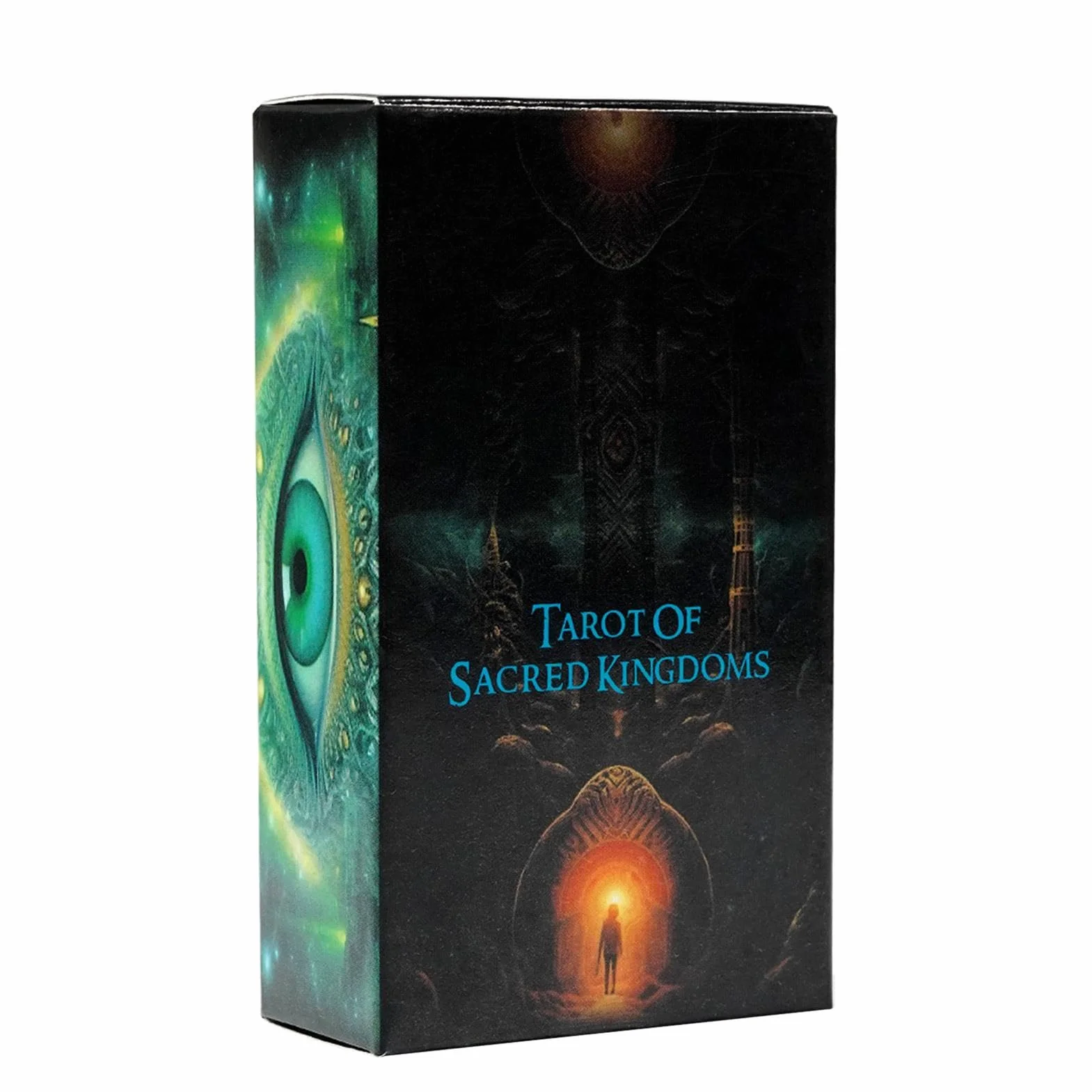 Sacred Kingdoms Tarot, Fortune Counting Deck Mystical Tarot Cards, Nowicjusz Tarot Divination Tools, 78 kart tarota, Pokład na karty duchowe, zaawansowana talia tarota