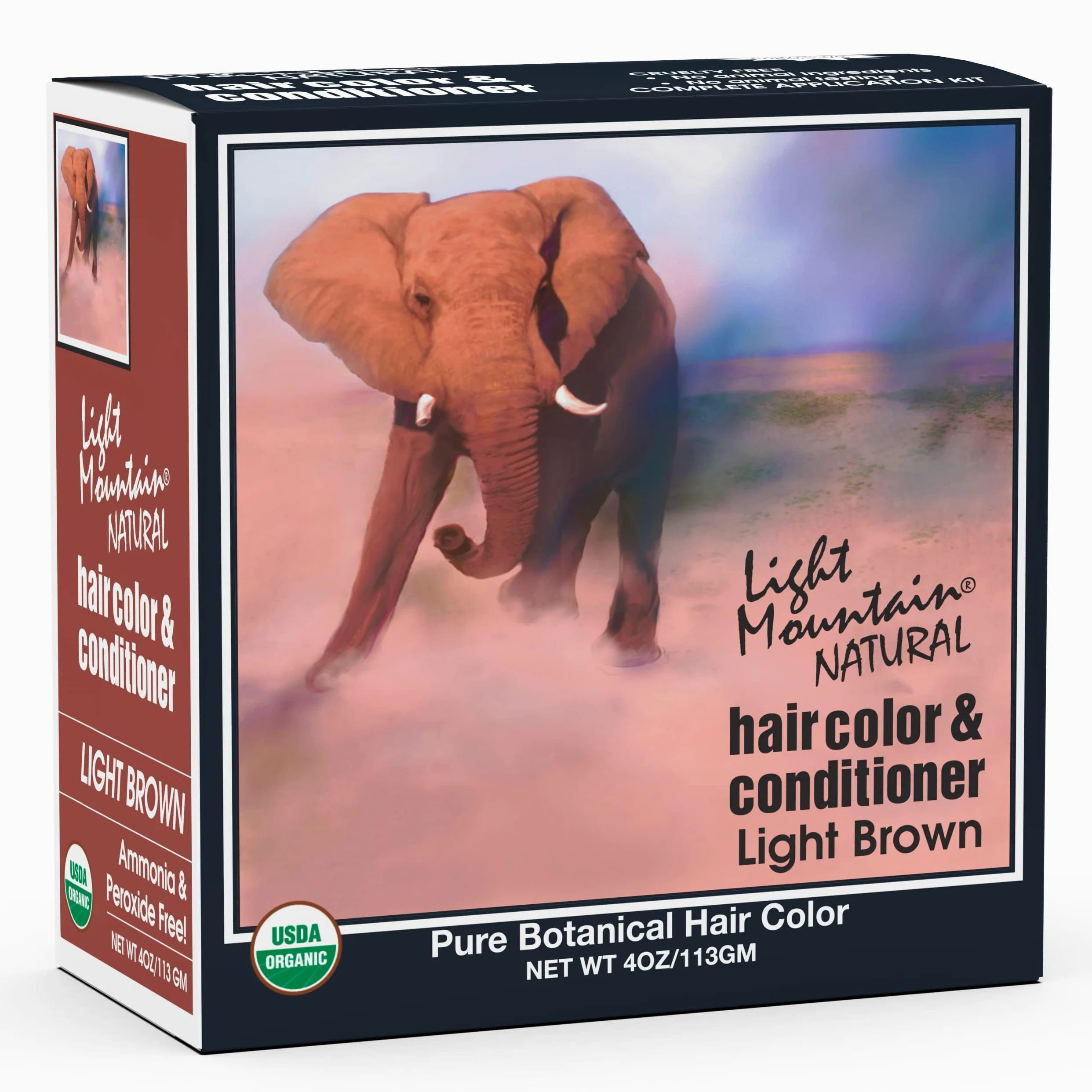 Light Mountain Light Brown Henna 120 ml