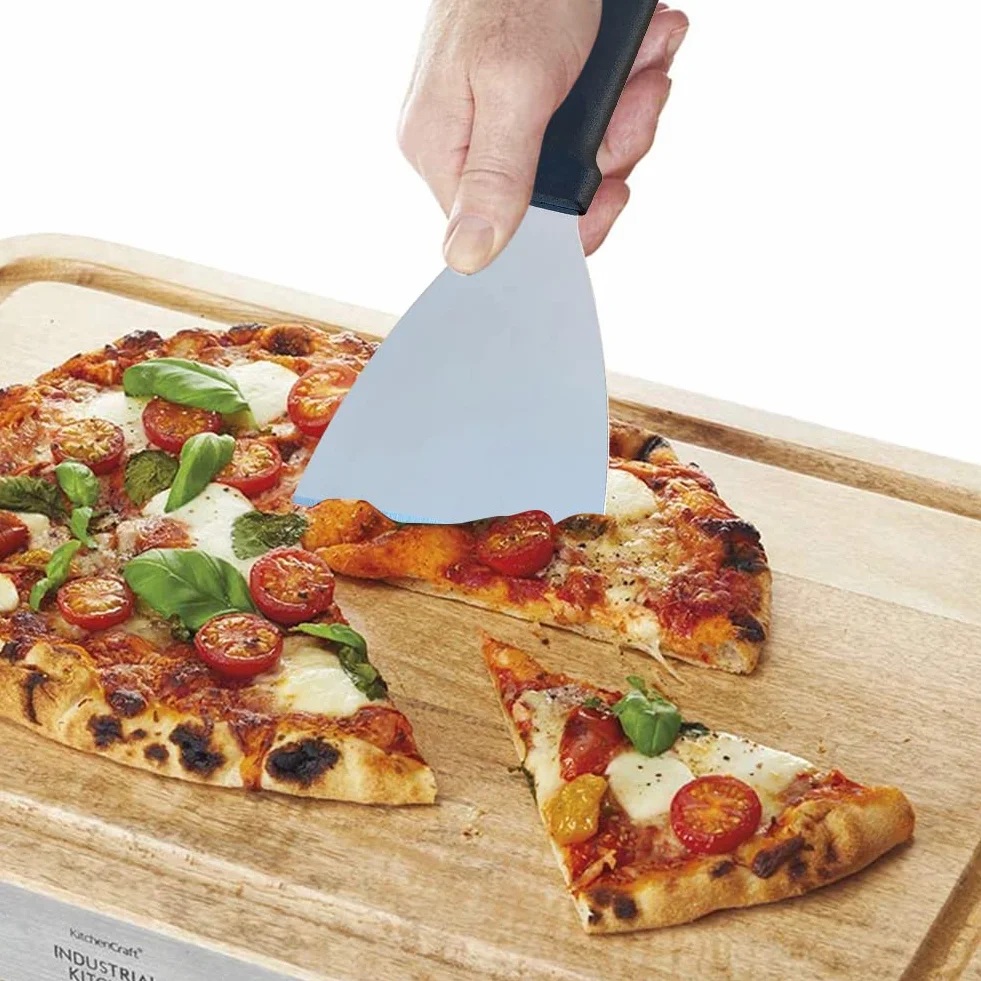 Szpatułka Plancha ze stali nierdzewnej, szpatułka do planchy, Naczynia Plancha, Akcesoria Plancha, szpatułka kuchenna, szpatułka ze stali nierdzewnej, szpatułka do pizzy, szpatułka kuchenna ze stali nierdzewnej, szpatułka plancha czyszcząca, 2 szt