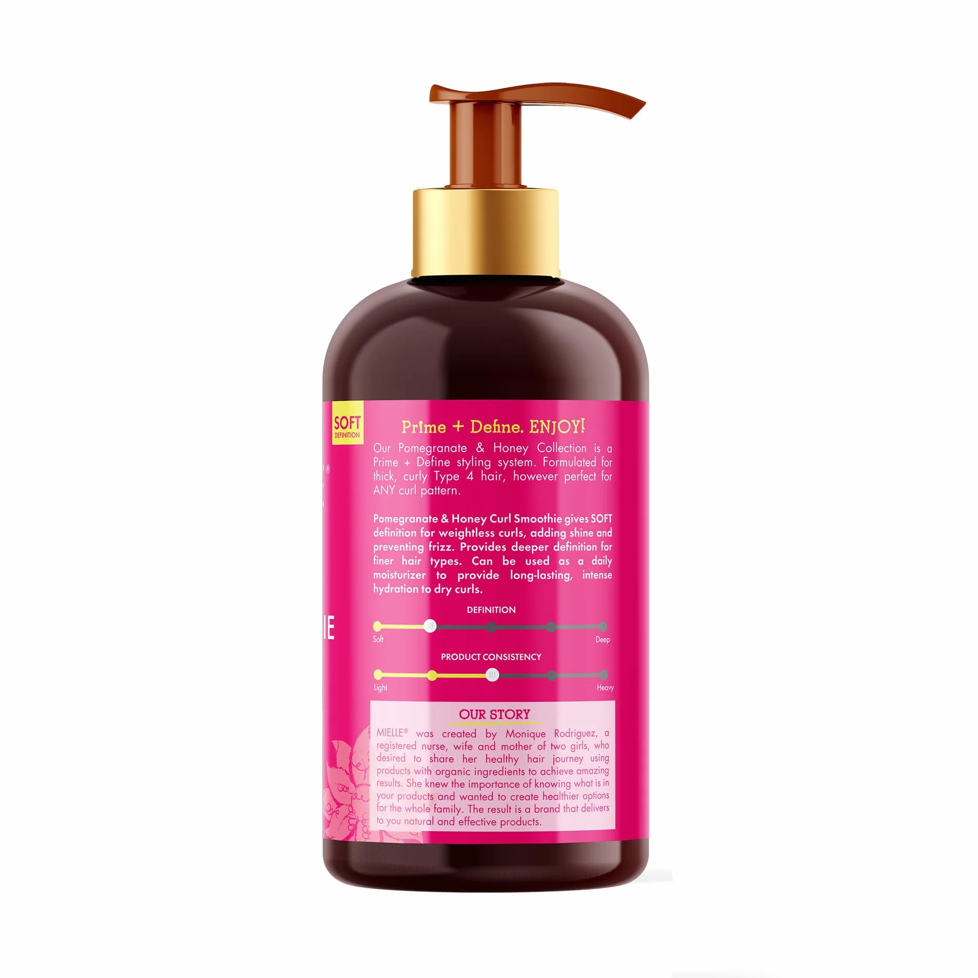 MIELLE ORGANICS Pomegranate & Honey Curl Smoothie 335 ml