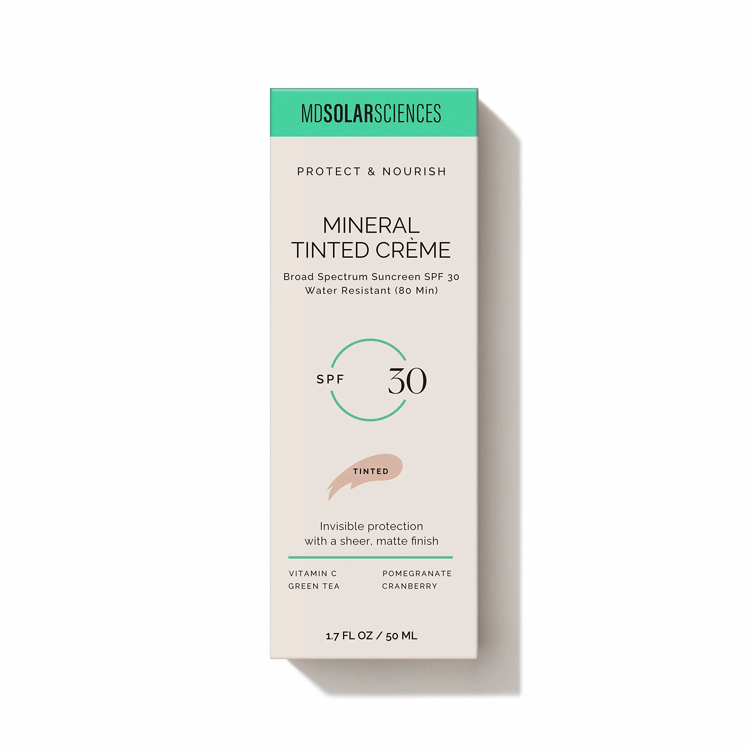 MDSolarSciences Mineral Tinted Creme SPF 30 UV Resistant 50 ml