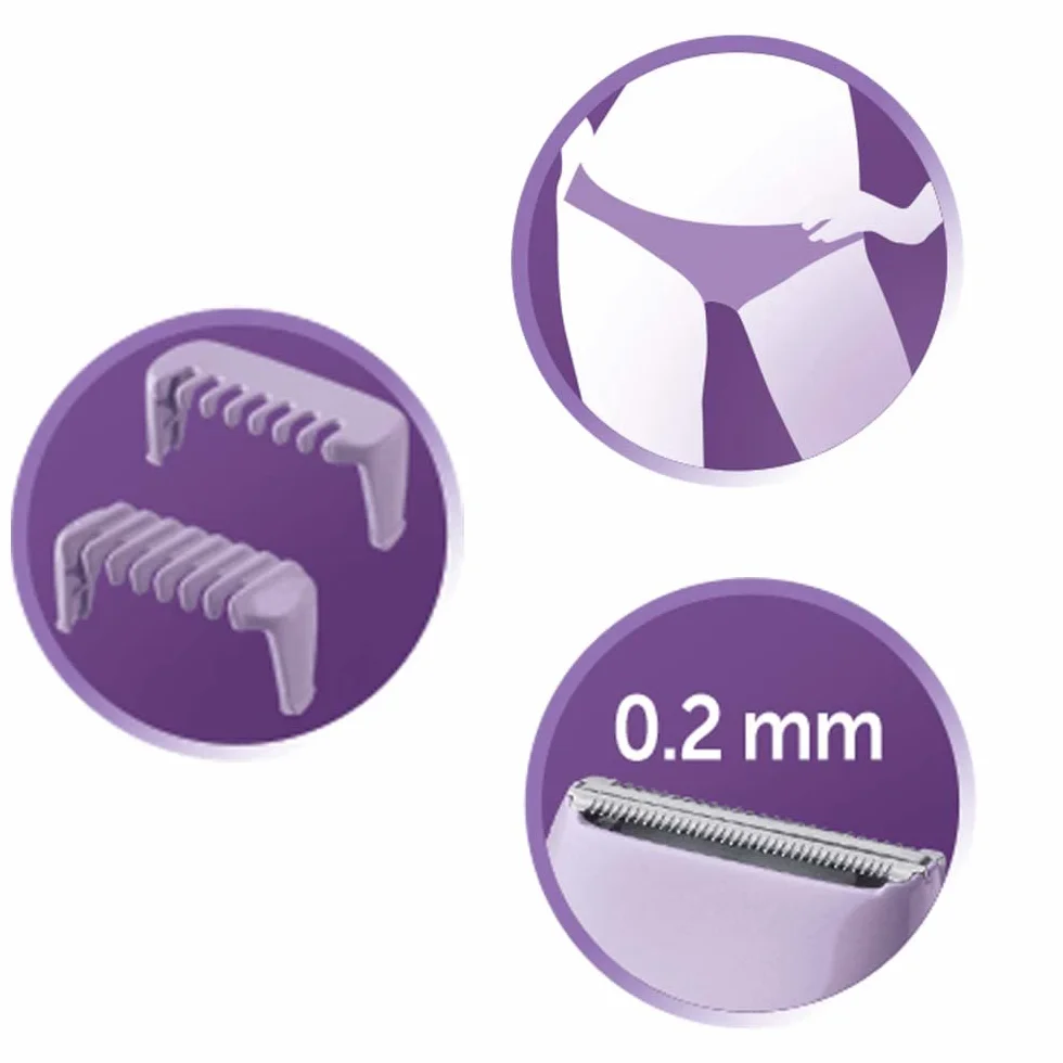 Remington Smooth&Silky BKT4000 depilator do bikini bezprzewodowy na sucho i mokro 2-4mm 60 min
