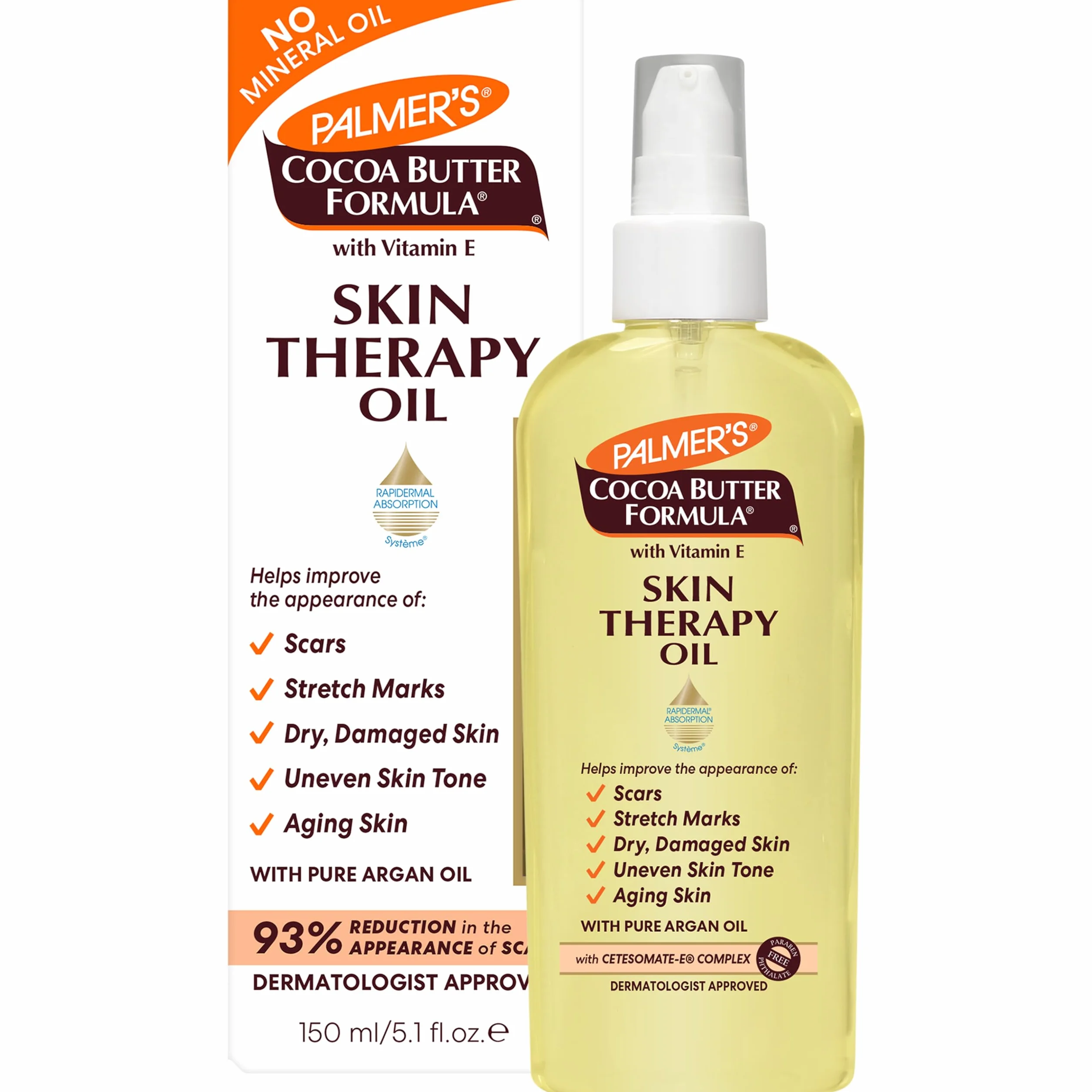 Palmer's Suchy Olej Kakaowy Duży Format 150 ml
