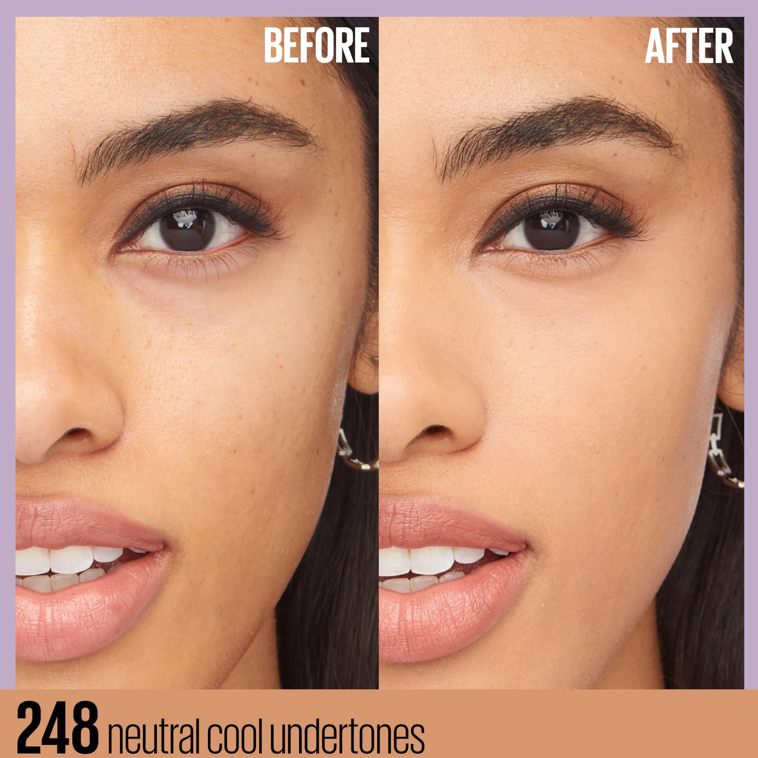 Maybelline New York podkład pod makijaż, do 30H, matowe wykończenie, Lumi Matte, odcień 248