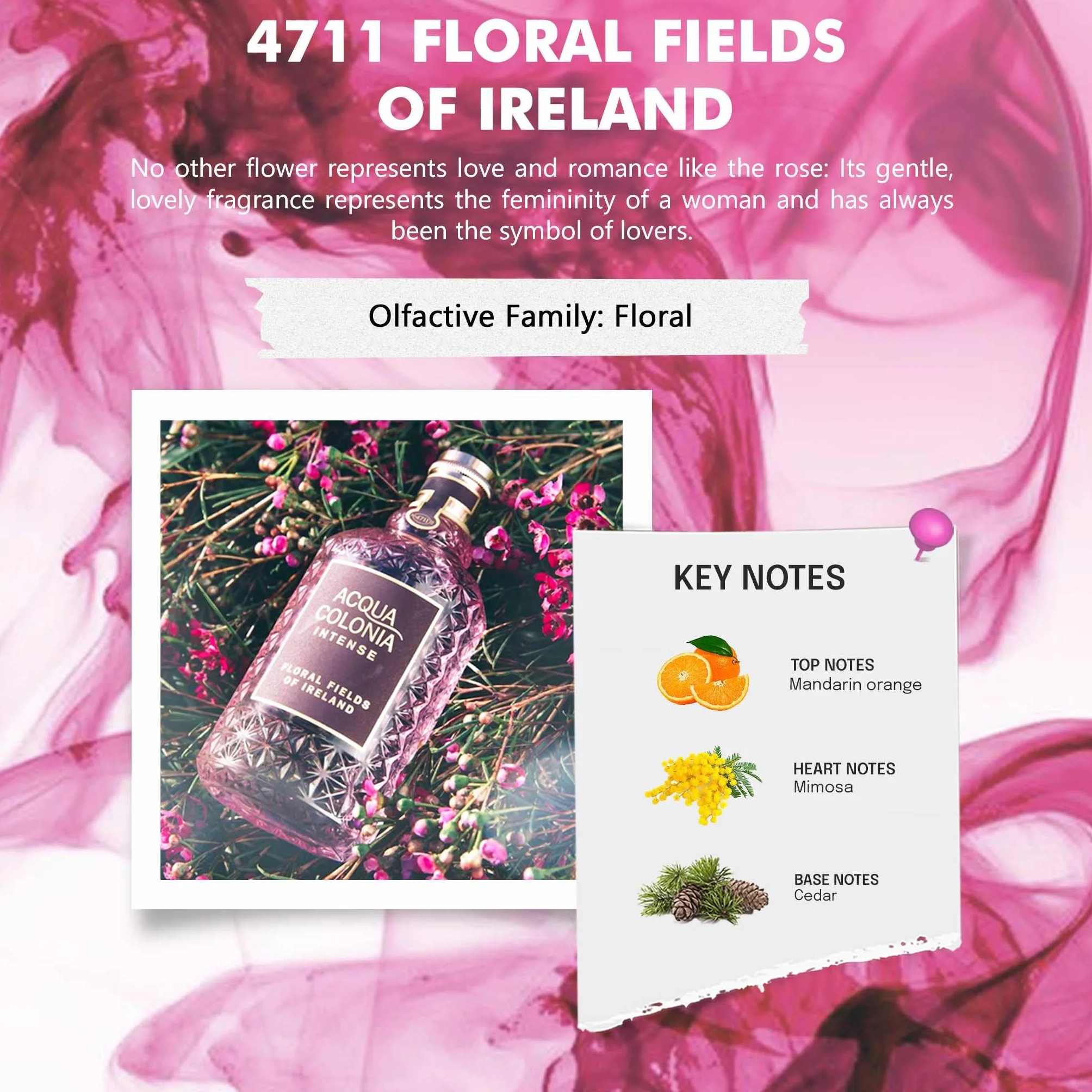 4711 ACQUA COLONIA Intense Floral Fields of Ireland woda kolońska, 170ml