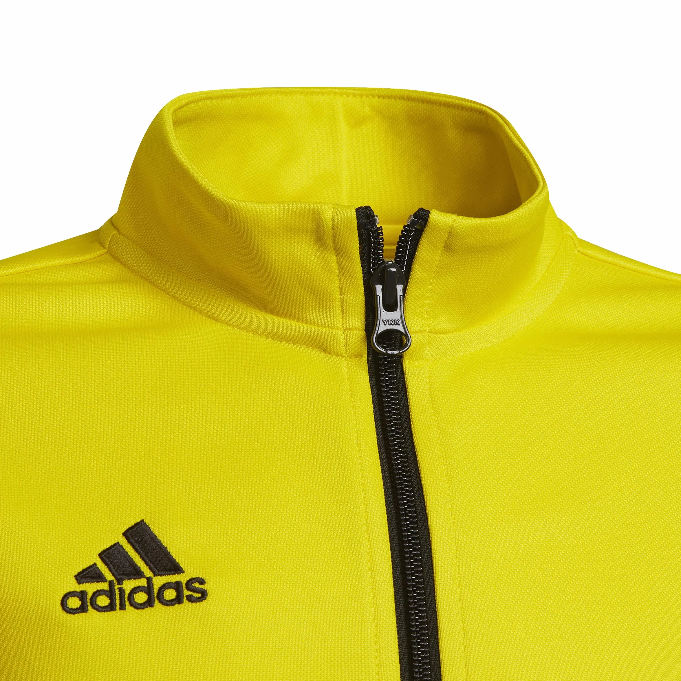 adidas Entrada 22 Track Jacket Kurtka dresowa Uniseks - dzieci,team yellow/black,15-16 lat