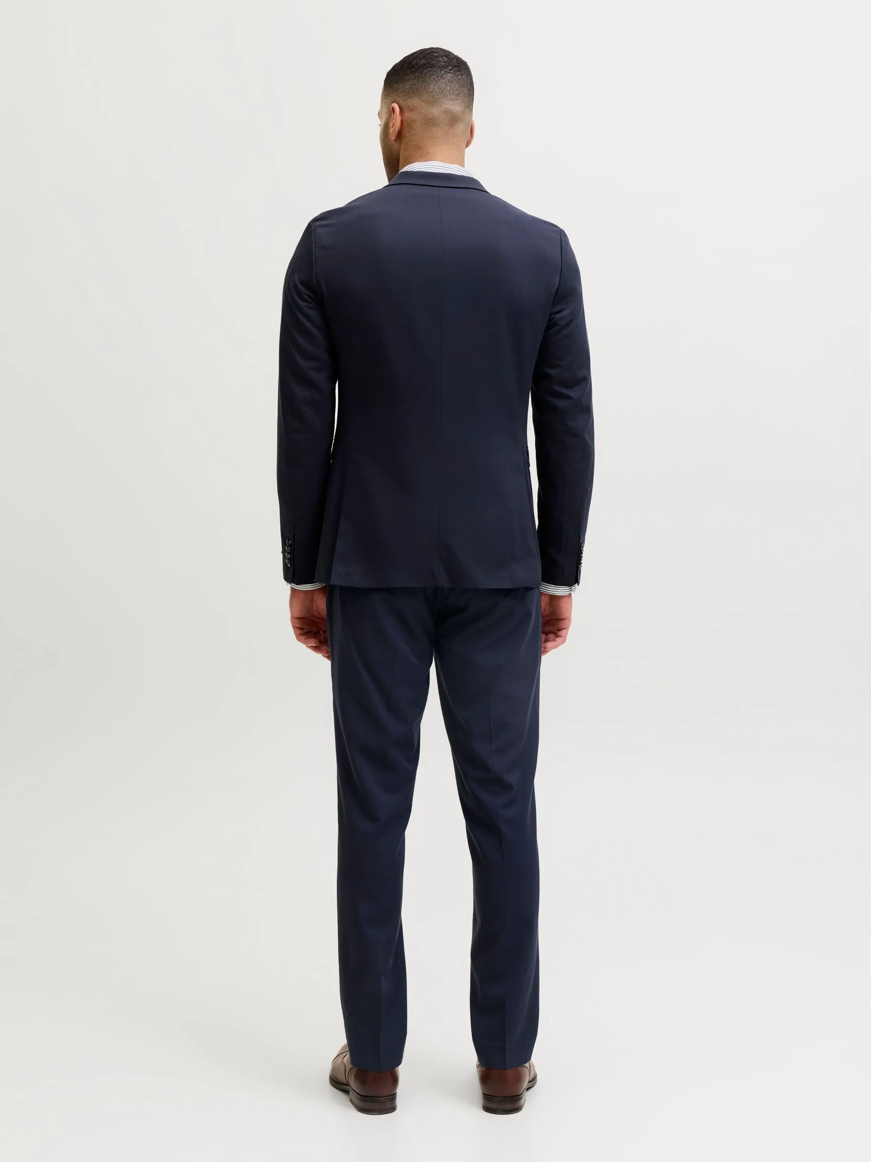 JACK & JONES jprfranco suit noos Garnitur Mężczyźni, granatowy, 56