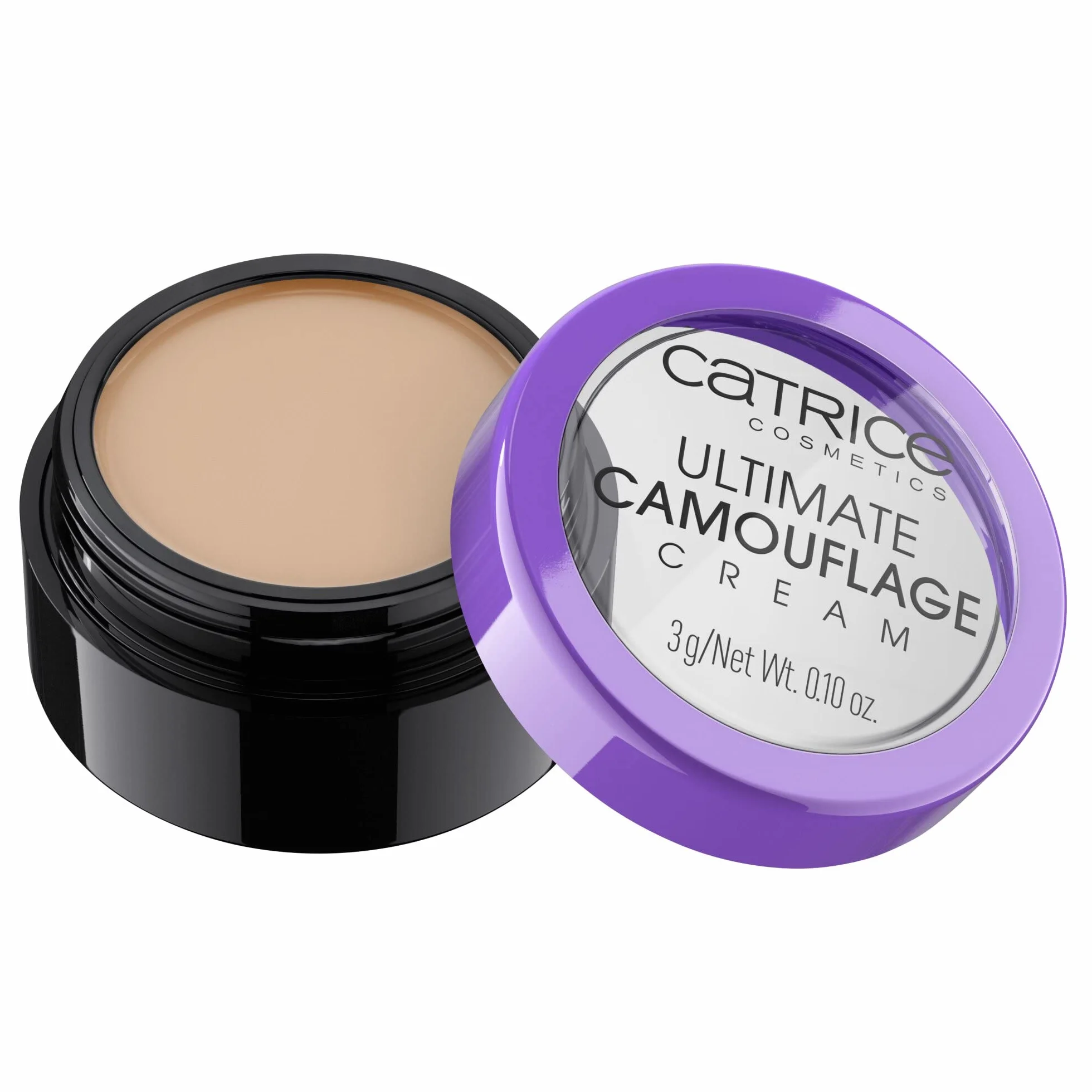 Catrice Korektor w kremie Ultimate Camouflage Cream, długotrwały, matujący, korekcja kolorów, naturalny, matowy (3g)