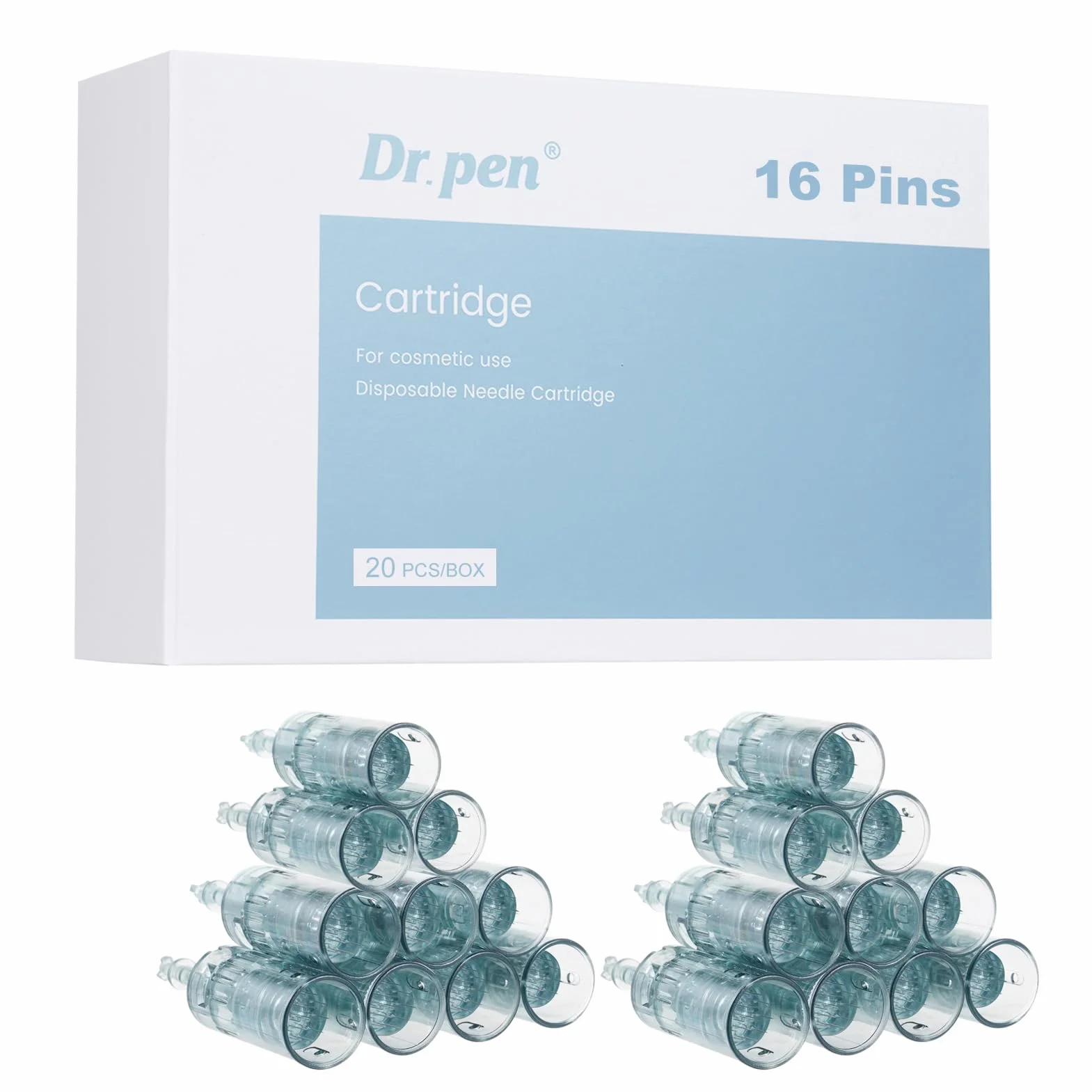 Dr. pen Ultima M8/M7S kartridże 16 pinów 20 sztuk do blizn