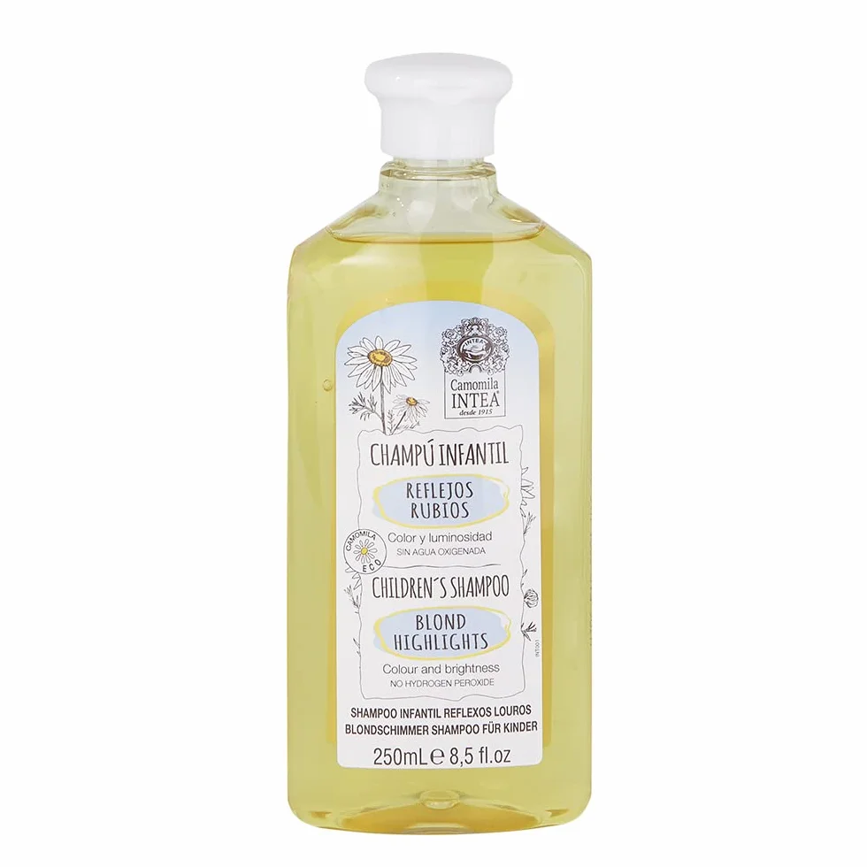 Camomila Intea - 2 Szampony Dziecięce Odbicie Blondynki 250 ML + Maska Odbicie Blondynki 250 ML + Szczotka Przeciwutleniająca