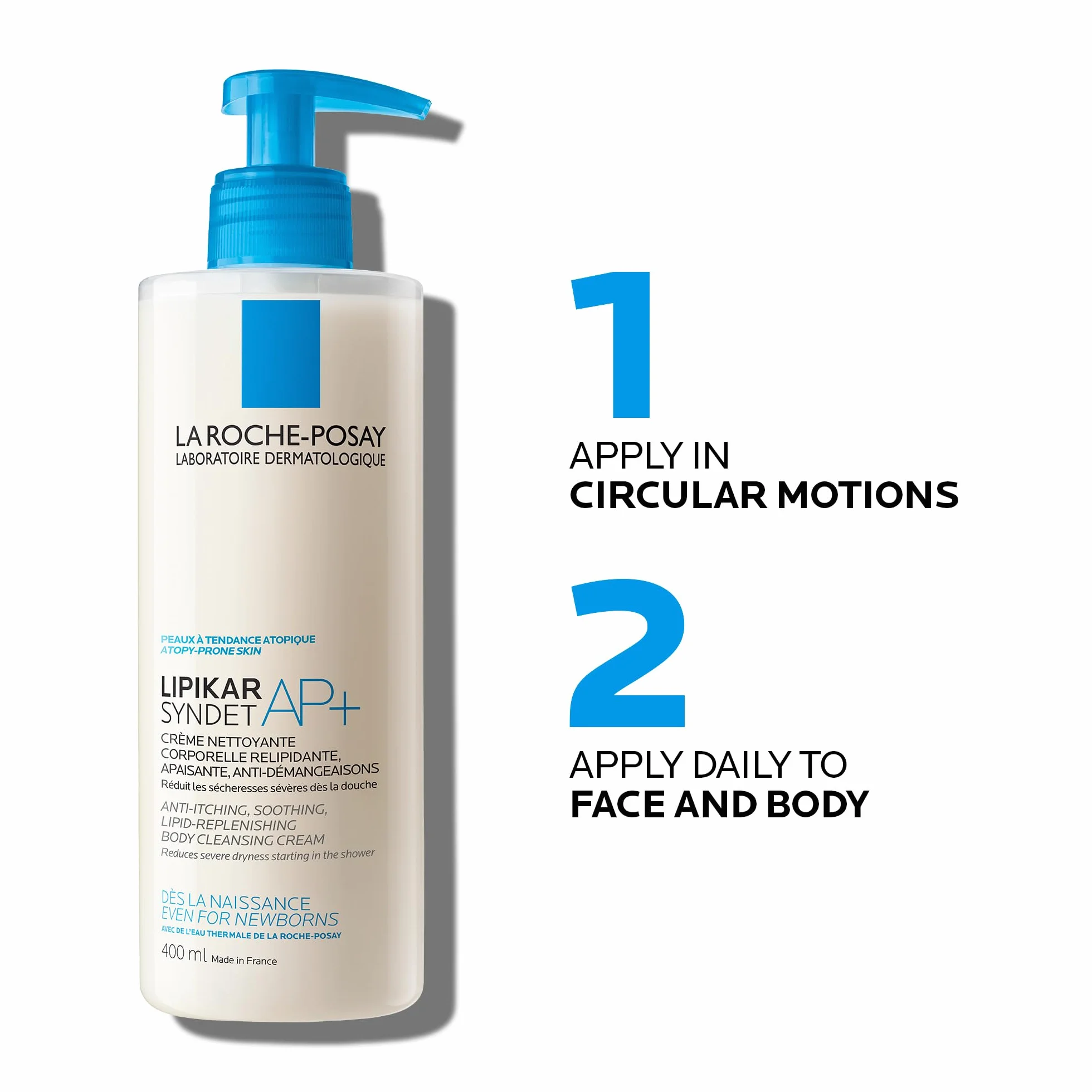 La Roche-Posay Lipikar Syndet AP+ Żel-Krem Myjący 400 ml
