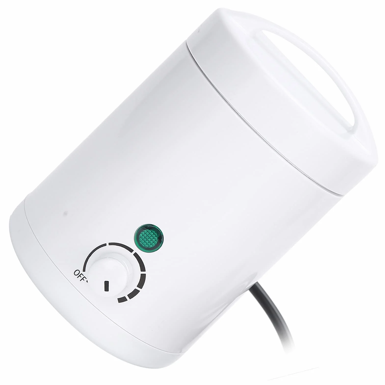 Mini Wax Warmer - Woskowa Maszyna do Depilacji, Profesjonalna Depilacja Unisex Wosk Parafinowy do Brazylijskiego Zestawu do Woskowania Brwi i Nóg dla Kobiet i Mężczyzn(EU Plug 220V)