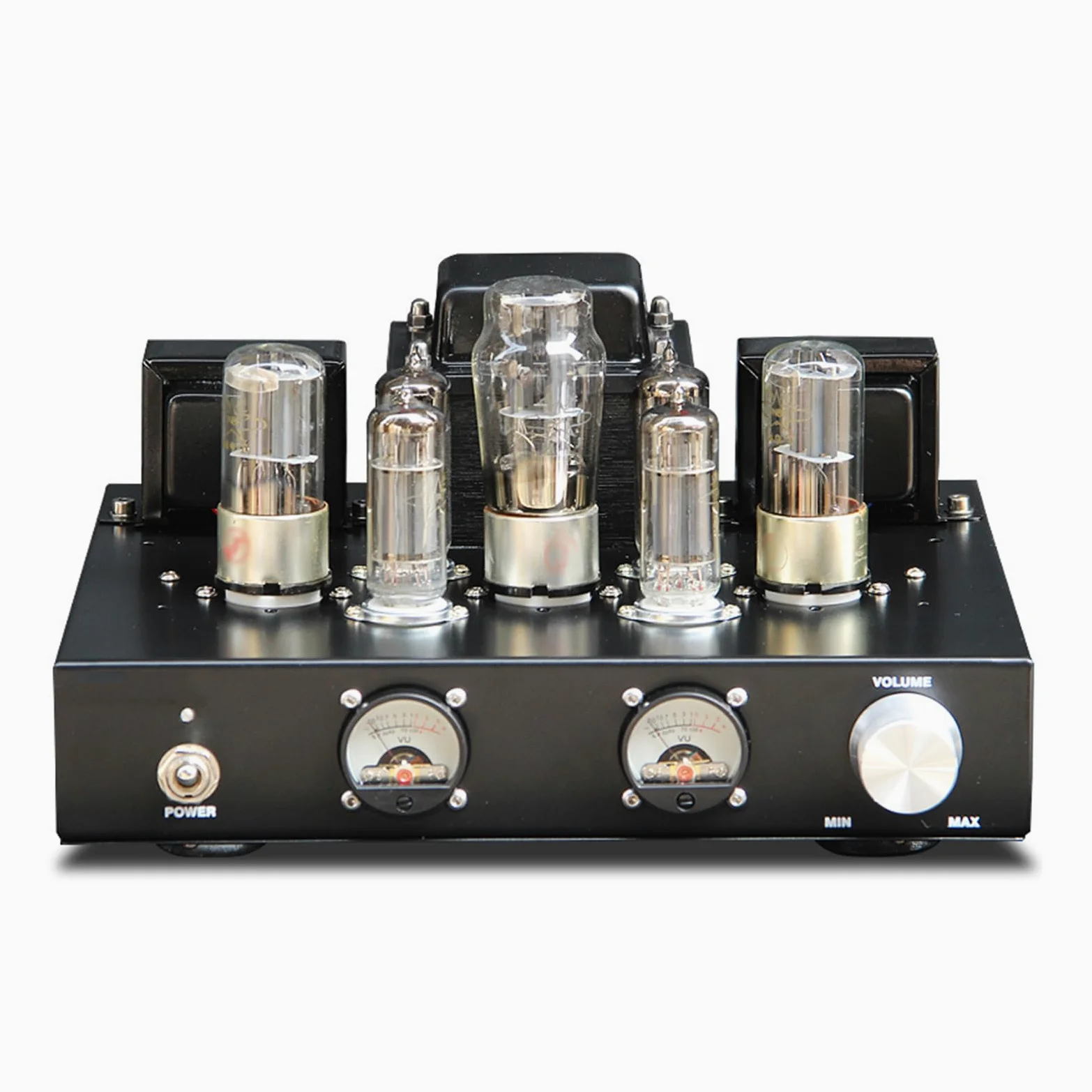 Wzmacniacz lampowy, zintegrowany stereo, hybrydowa lampa próżniowa HiFi, wzmacniacz stereo HiFi, 6,8 WX2 RMS, z osłoną antymagnetyczną transformatora, do muzyki audiofilskiej, kina