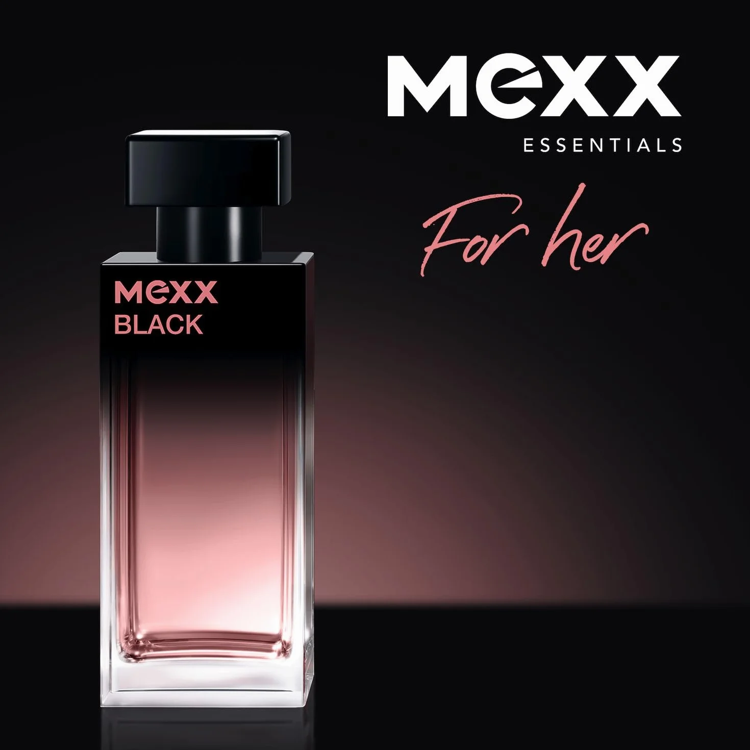 Mexx Black Woda Toaletowa dla Kobiet, o Kwiatowo-Owocowym Zapachu, 30 ml