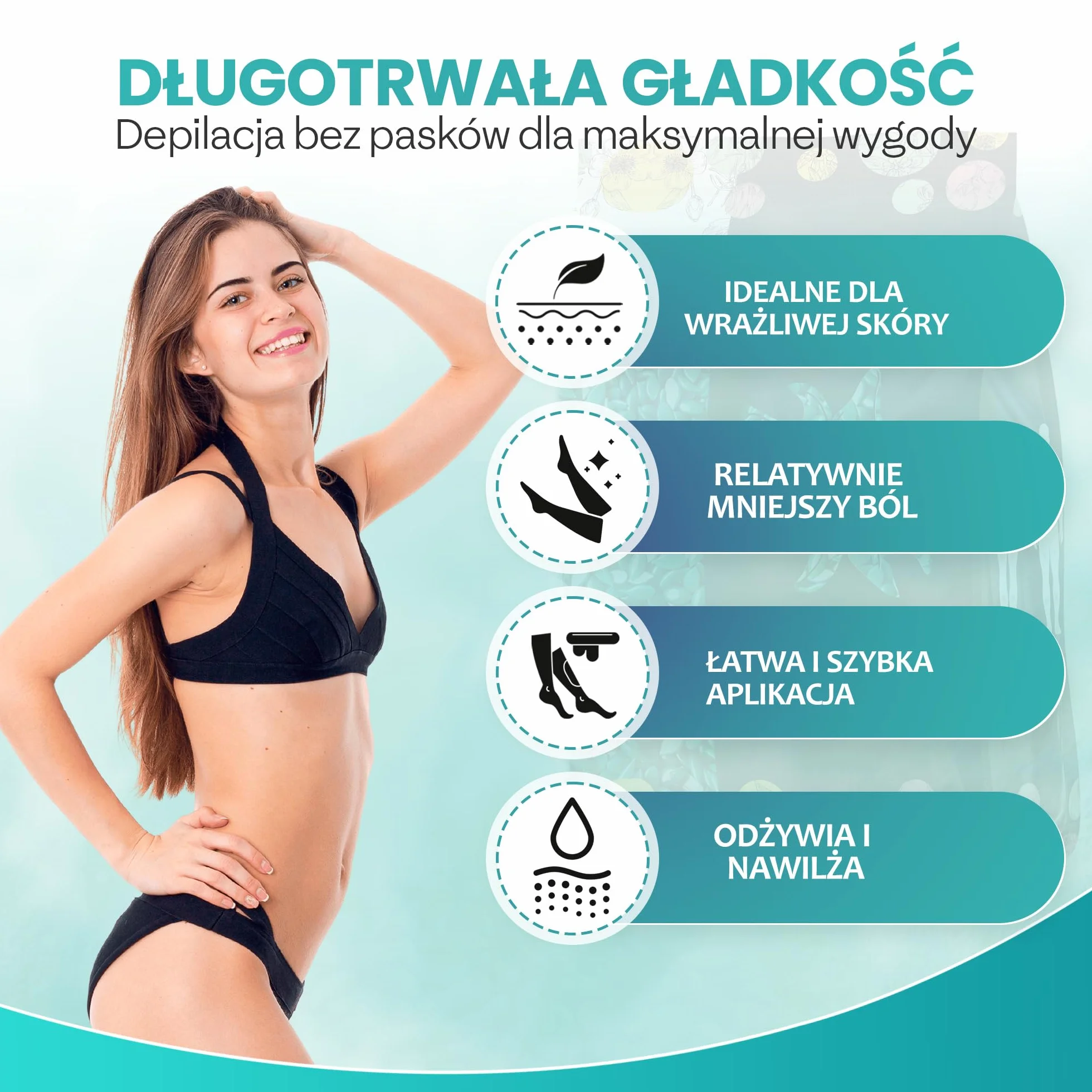 Dermawax Black Series Azulen Film wosk do usuwania włosów całego ciała