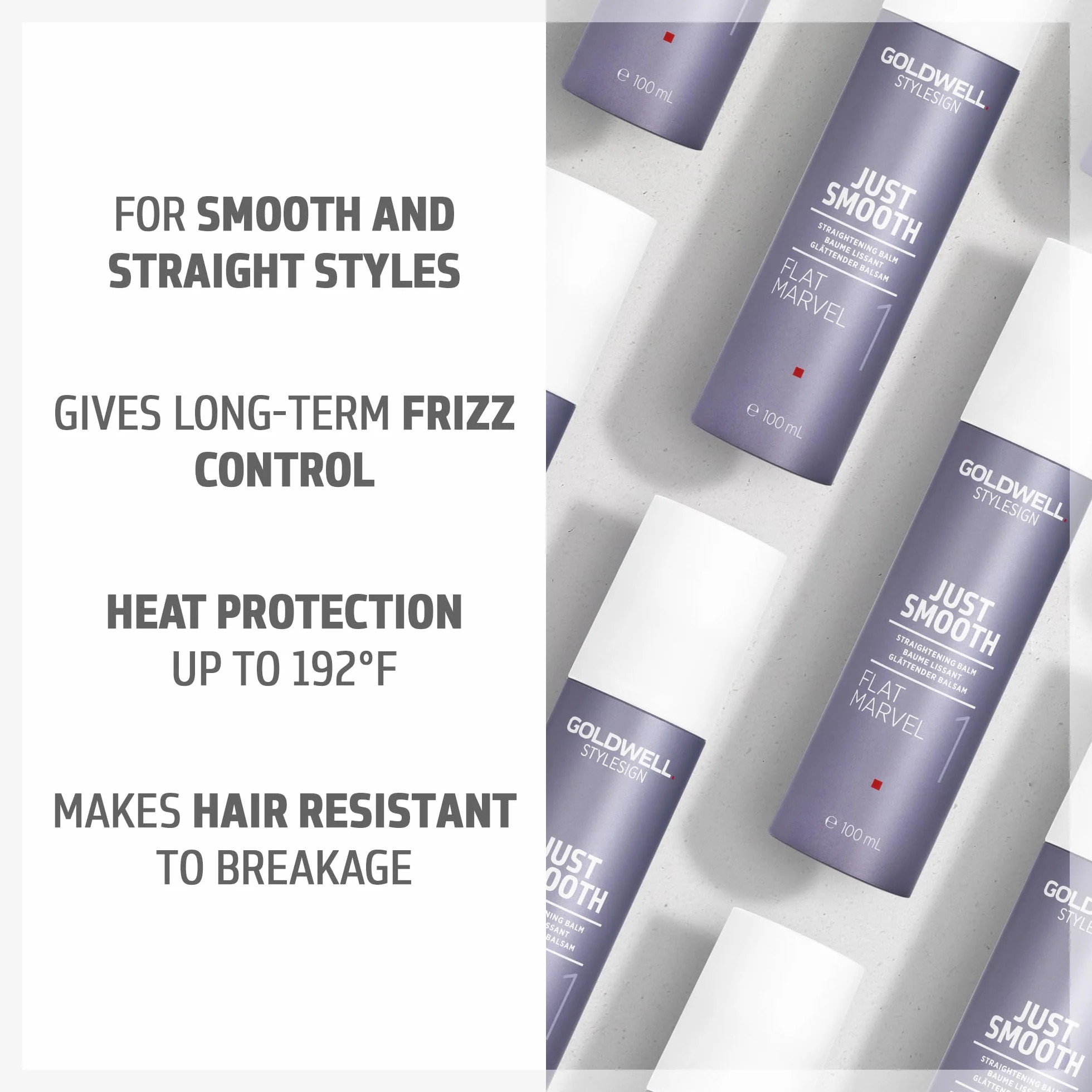 Goldwell 2 sztuki w opakowaniu Goldwell Stylesign Flat Marvel 100 ml