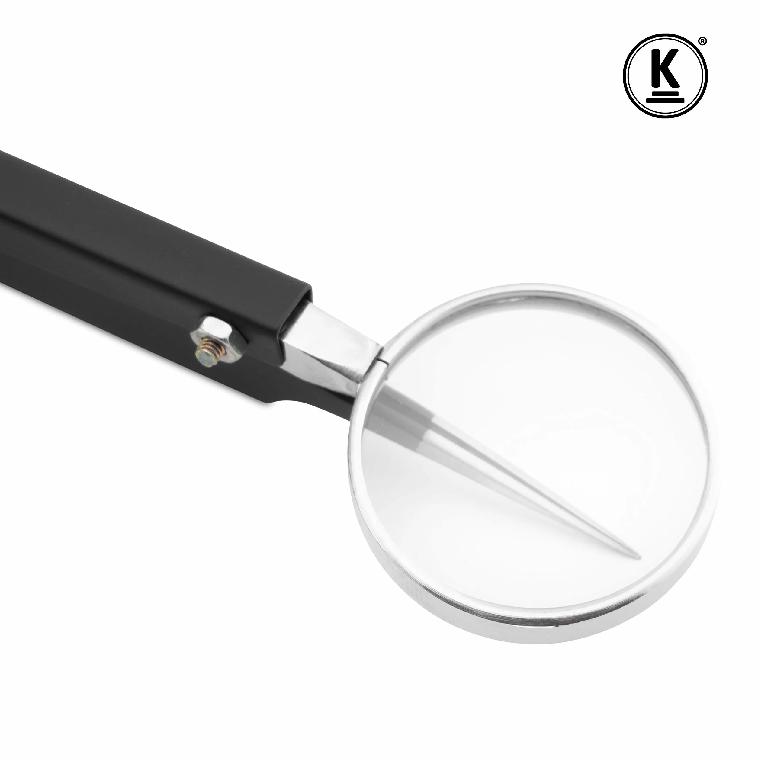 K-Pro pęseta z lupą – pęseta do powiększania ze stali nierdzewnej