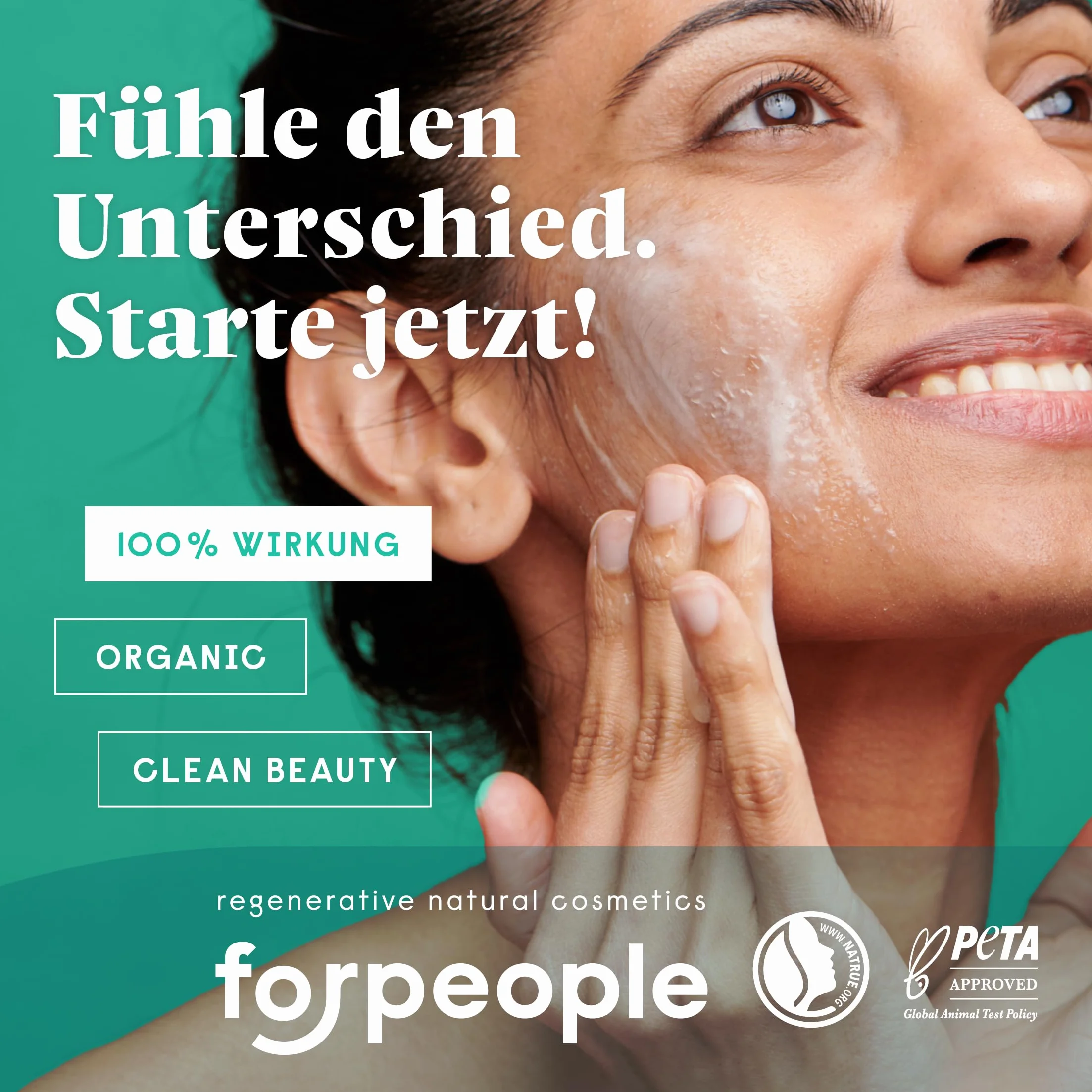 4people Bio krem przeciwsłoneczny w sztyfcie LSF 50 · wodoodporny filtr przeciwsłoneczny z cynkiem · mineralny filtr UV · dla dzieci i dorosłych · 100% naturalny · 40 g