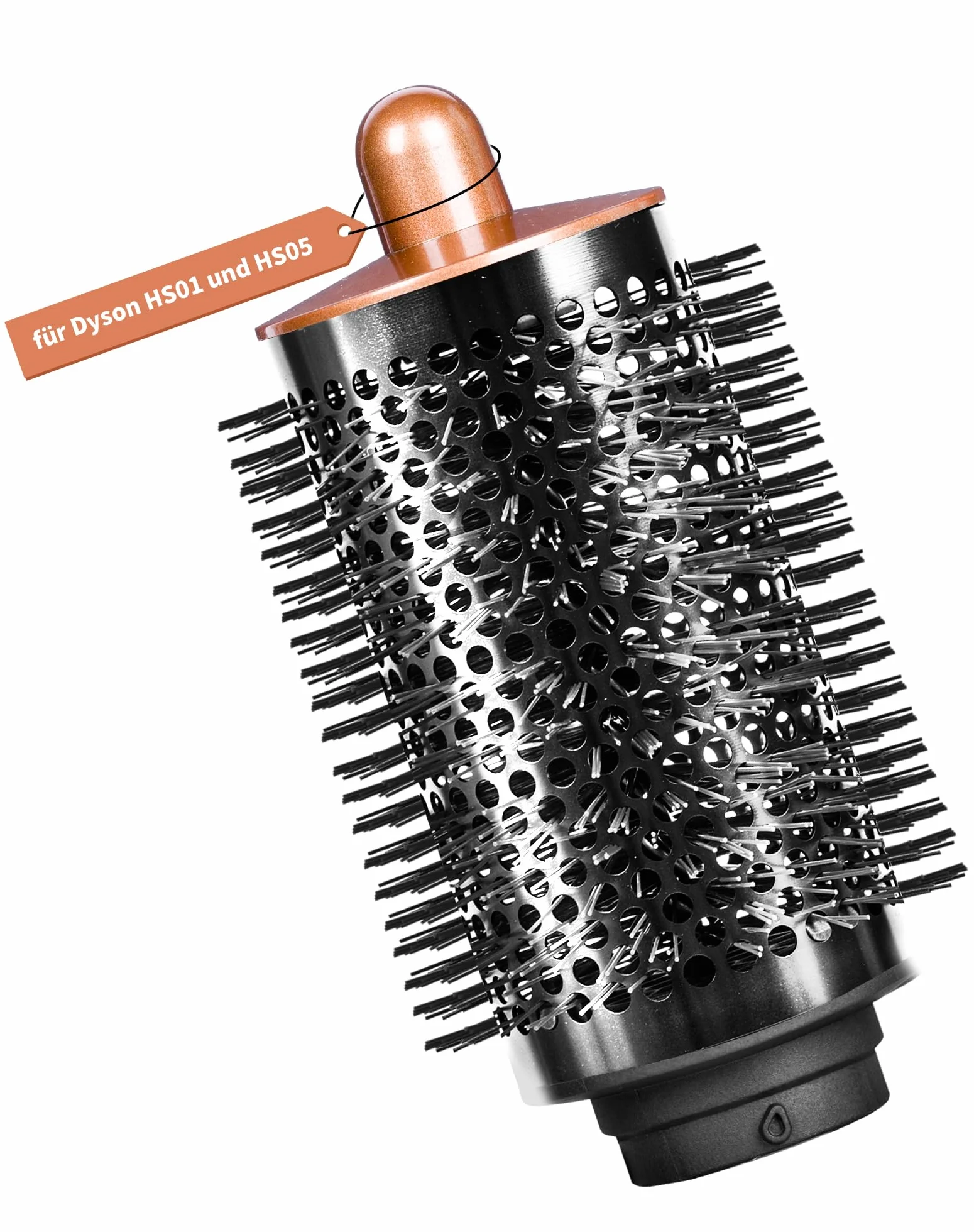 Dyson Ulepszona okrągła szczotka objętościowa do akcesoriów Airwrap HS01 HS05 szczotka objętościowa do miękkich i płaskich włosów, złota