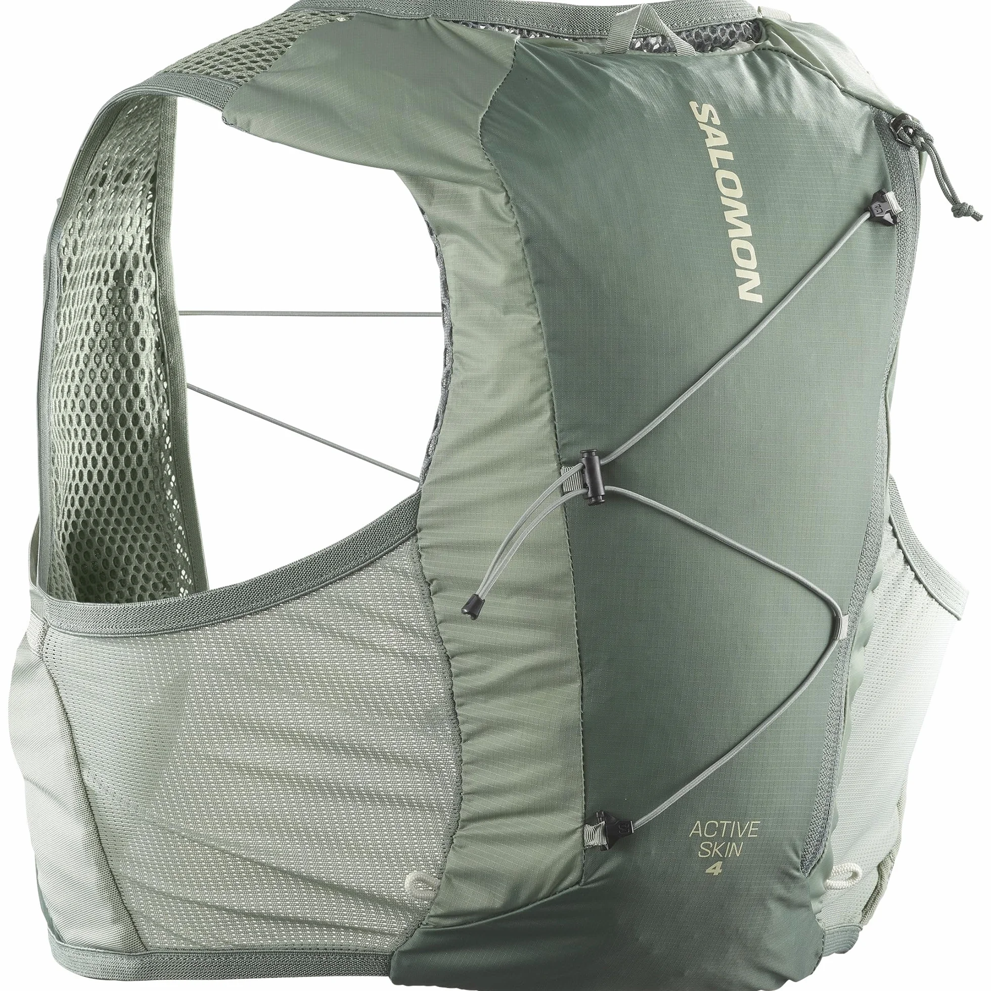 Salomon Active Skin 4 kompatybilna z piersiami unisex kamizelka do biegania szlak turystyczny, 4 l, precyzyjne dopasowanie, łatwy dostęp, precyzyjne dopasowanie i zoptymalizowane przechowywanie,