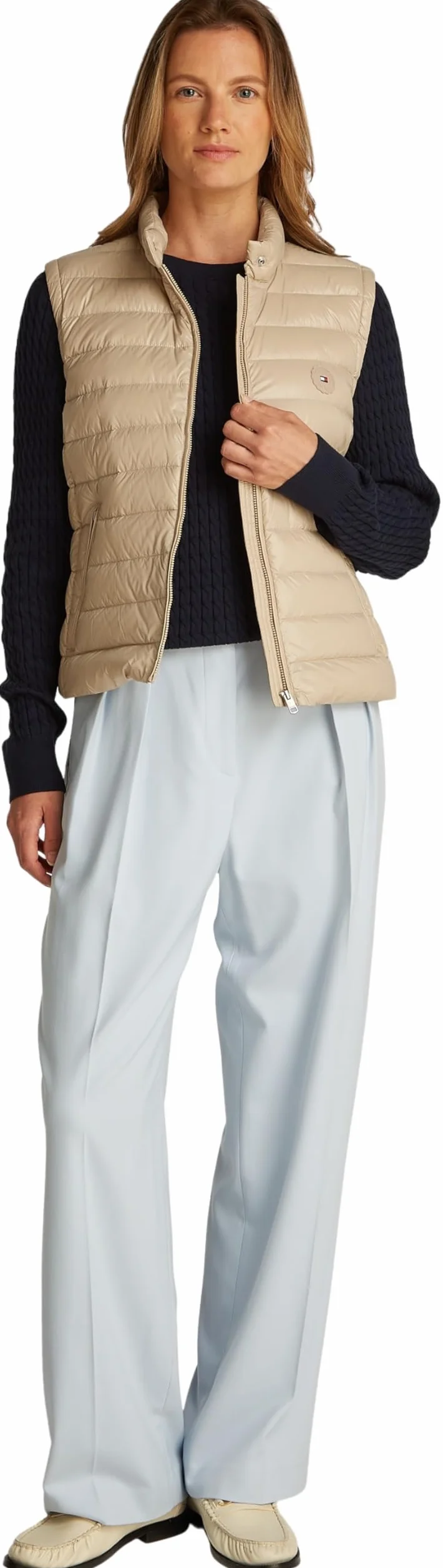 Tommy Hilfiger UL DOWN MOCK NK KAMIZELKA WW0WW45499 Kobiety Ul Down Mock Nk Vest Ww0ww45499