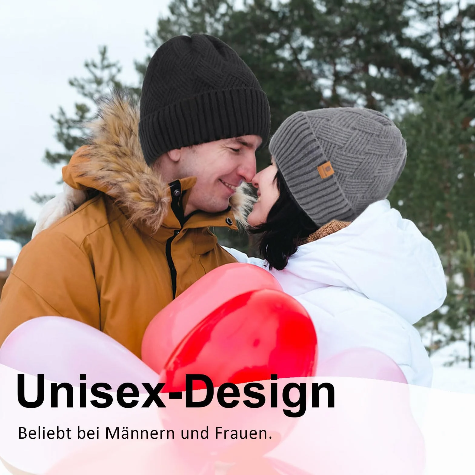 Czapka Beanie dla Mężczyzn i Kobiet, Uniseks Czapki Dzianiny na Jesień Zimę Dzianina Czapka Zimowa Damska Miękka i Ciepła Czapka Knitted Hats,Szary