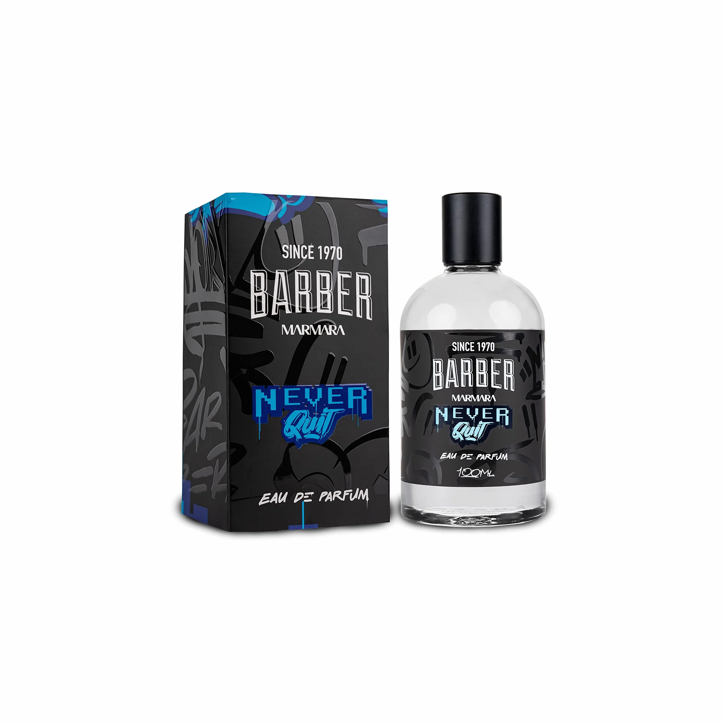 BARBER MARMARA NEVER QUIT Eau de Parfum Natural Spray męski - intensywny długotrwały zapach drewna