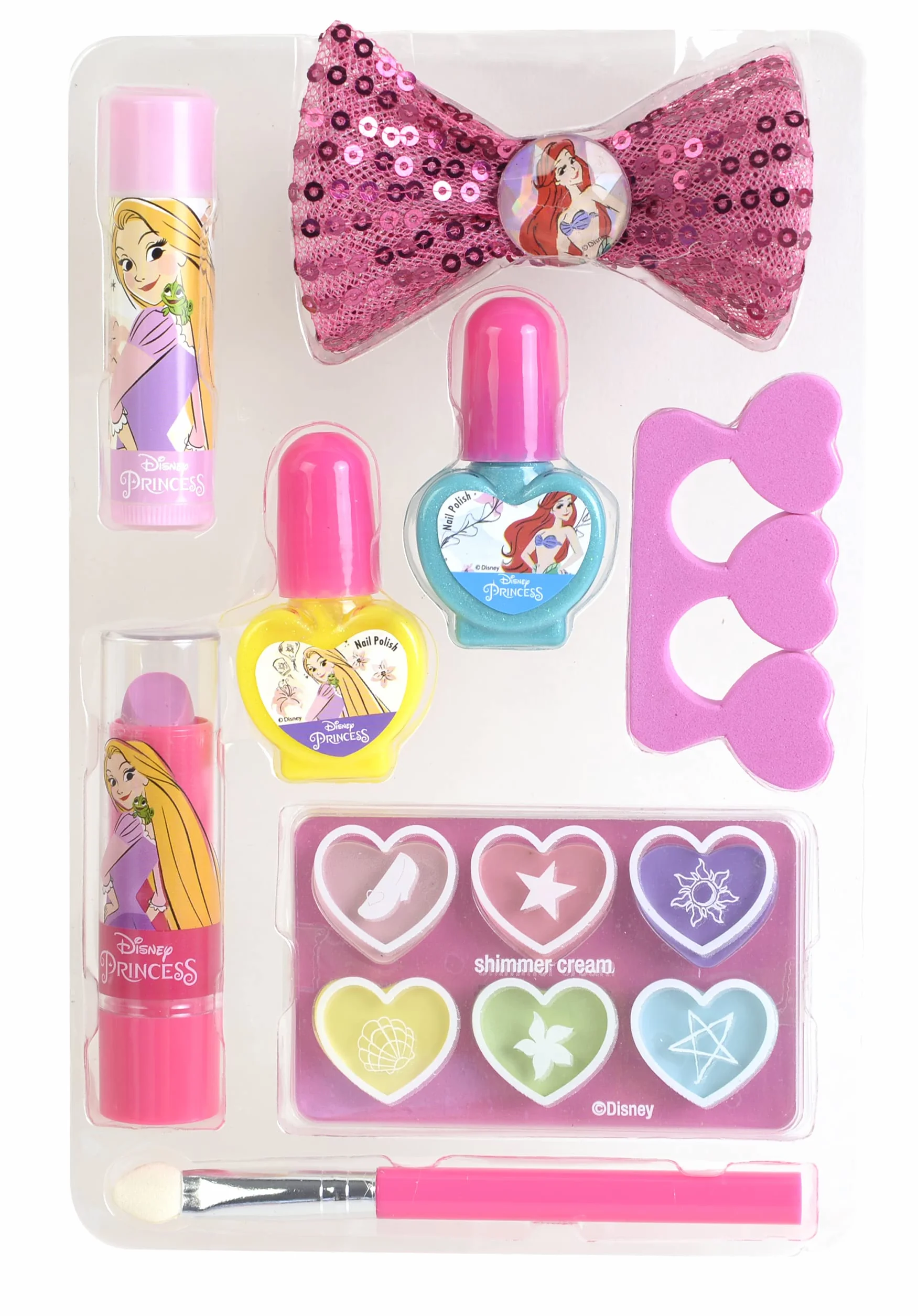 Princess Enchanting Destinations Book, Libro di Bellezza delle Principesse, Divertente Kit Makeup, Accessori Colorati, Giocattoli e Regali per Bambini