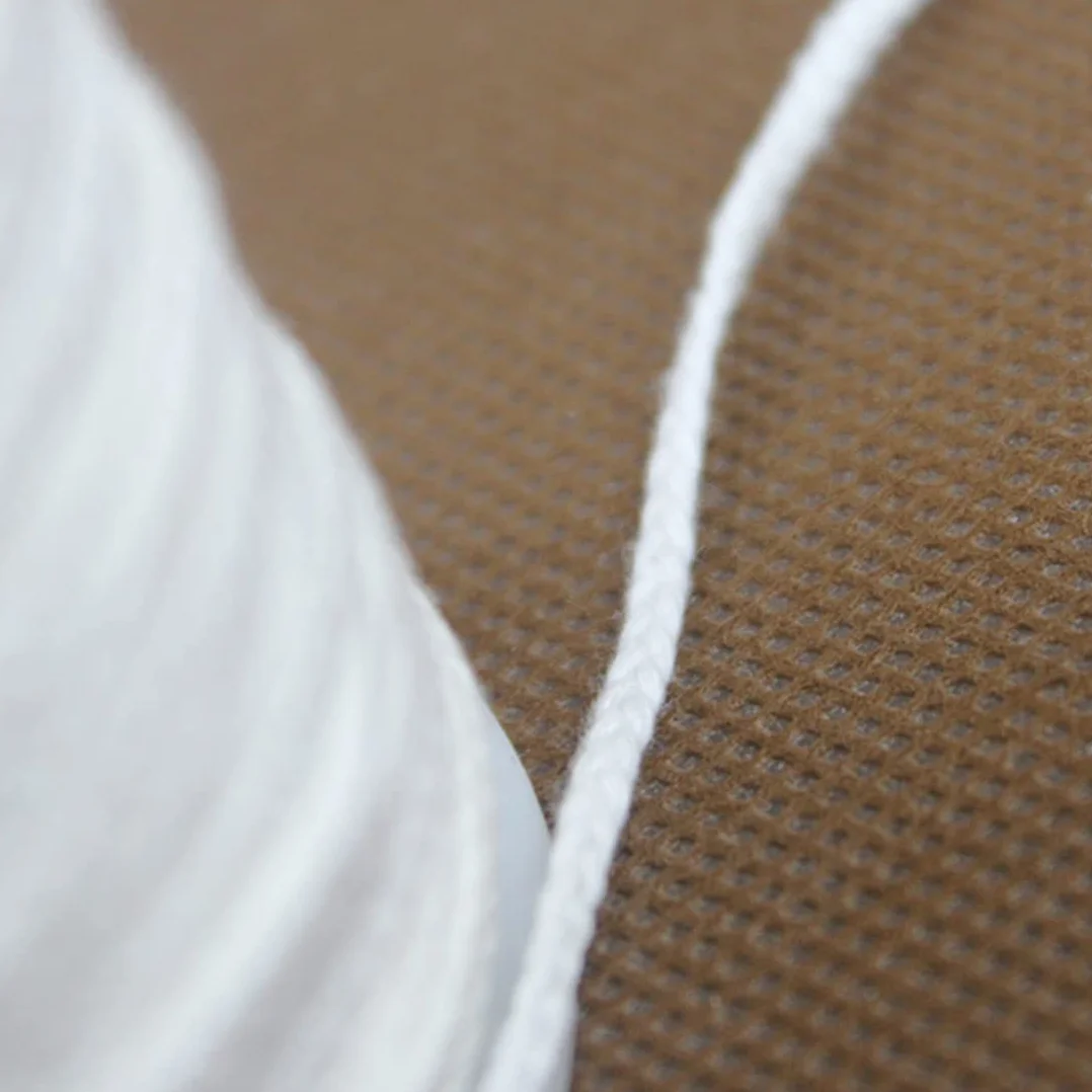 1 200Feet/61Meter White Candle Wick Cotton Candle Woven Wick for DIY Candle Making Material Smokeless Core
