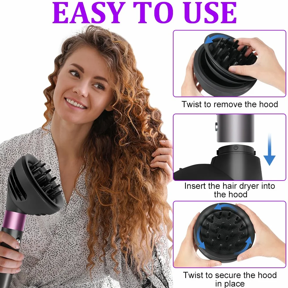 Dyfuzor do Dyson Airwrap Styler HS08 HS05 HS01 czarny