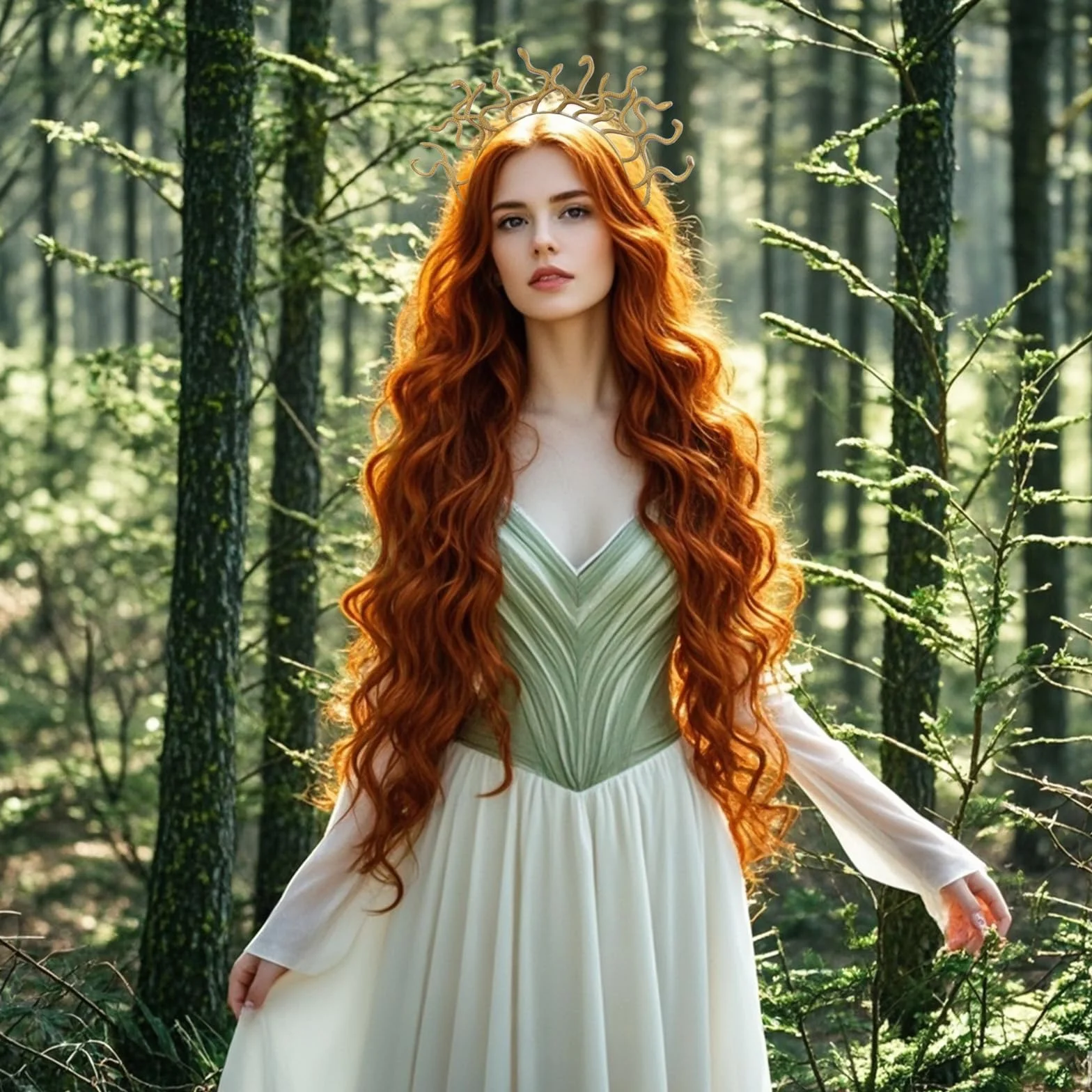 Medusa opaska na czoło z wężem, grecka , ozdoba głowy, Cosplay, karnawał, impreza, karnawał, akcesoria damskie