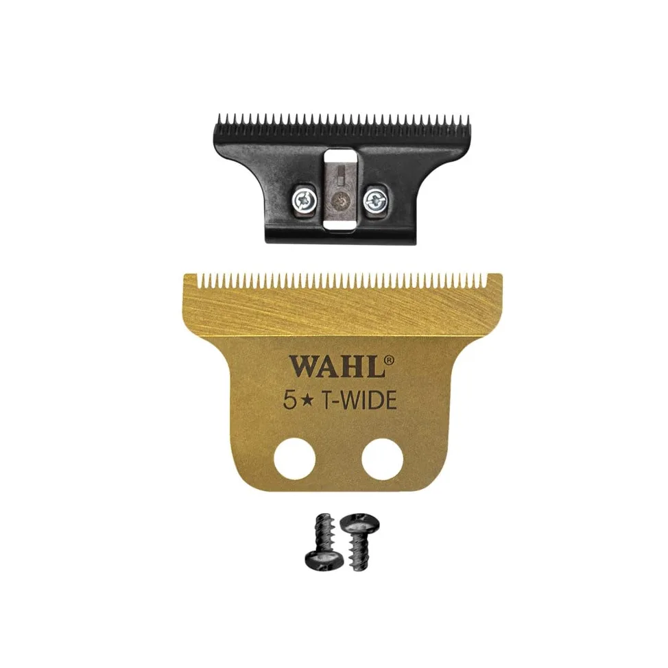 WAHL Gold Detailer T-Wide Ostrze 0.4mm Regulacja Tytanowe Powłoka DLC