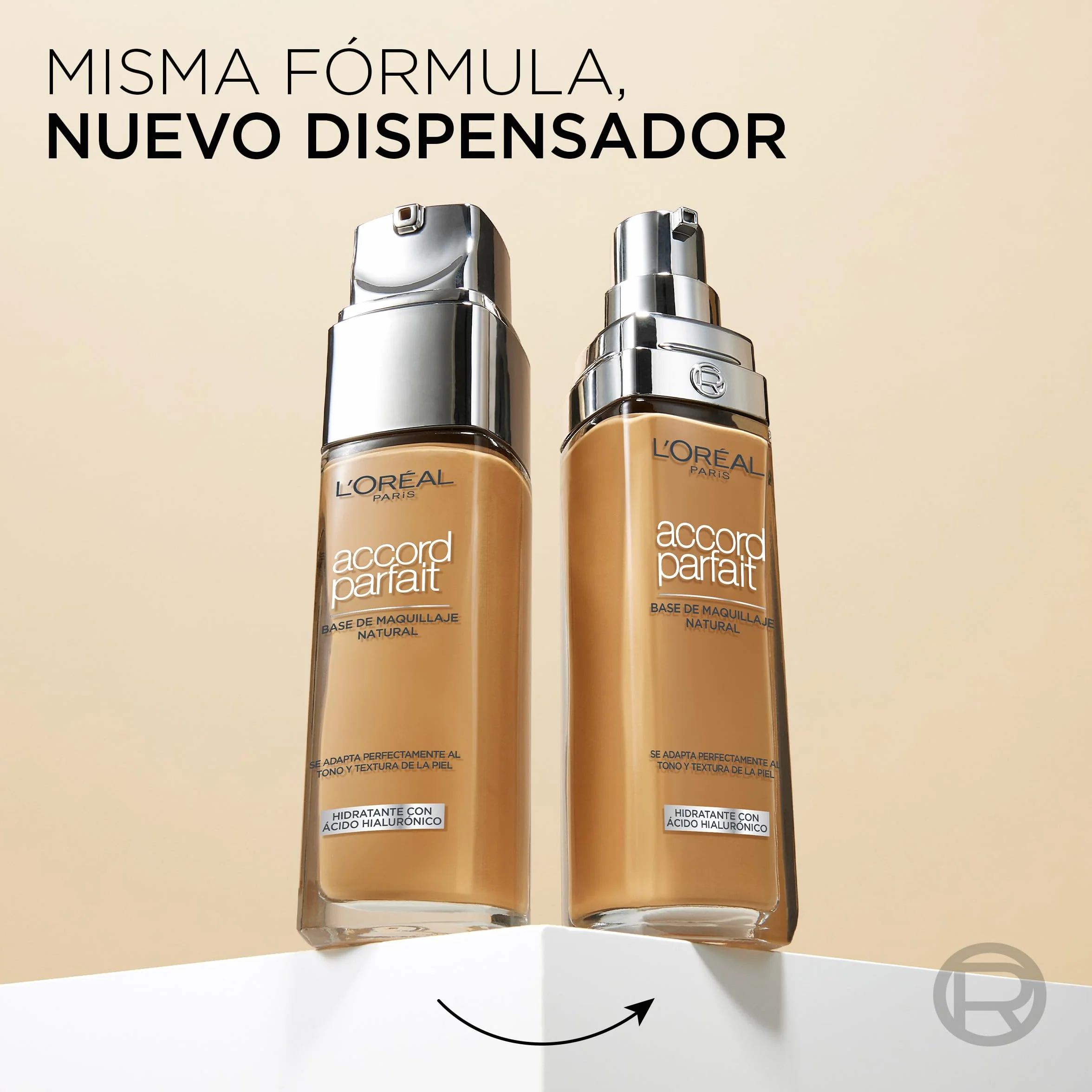L'Oréal Paris True Match trwały podkład do twarzy w płynie, pielęgnujący z kwasem hialuronowym, SPF 17, 1.N Ivory, 30 ml